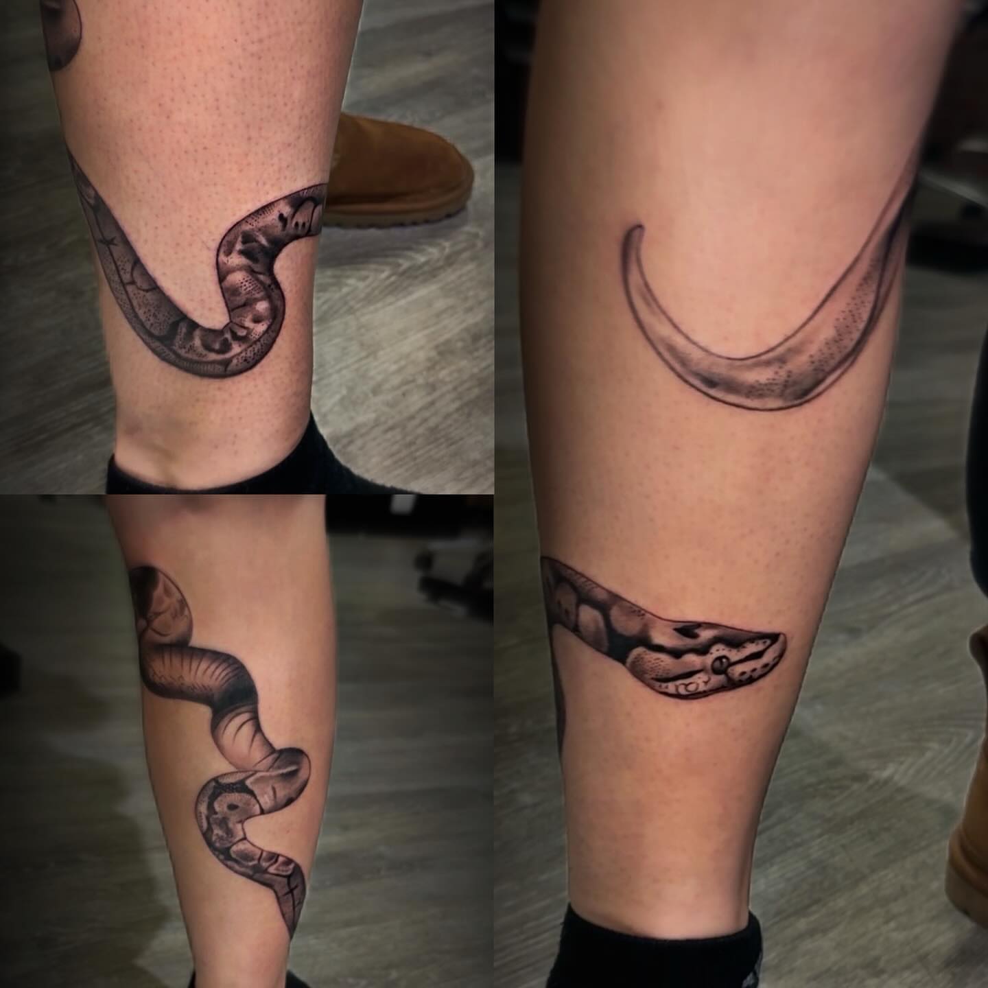 Tattoo by @amandoom — black_and_grey
