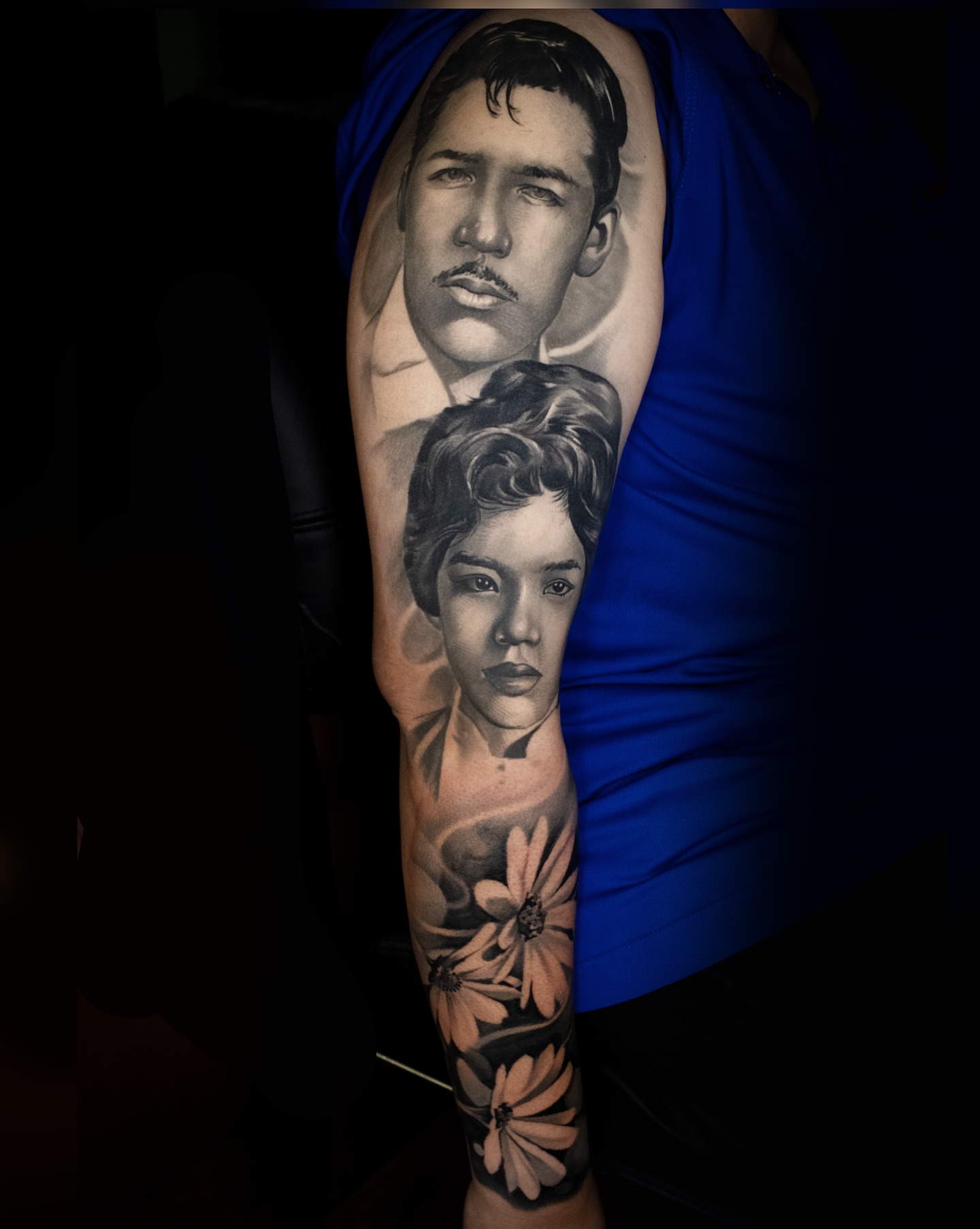 Tattoo by @lukebtattoos — realism, black_and_grey