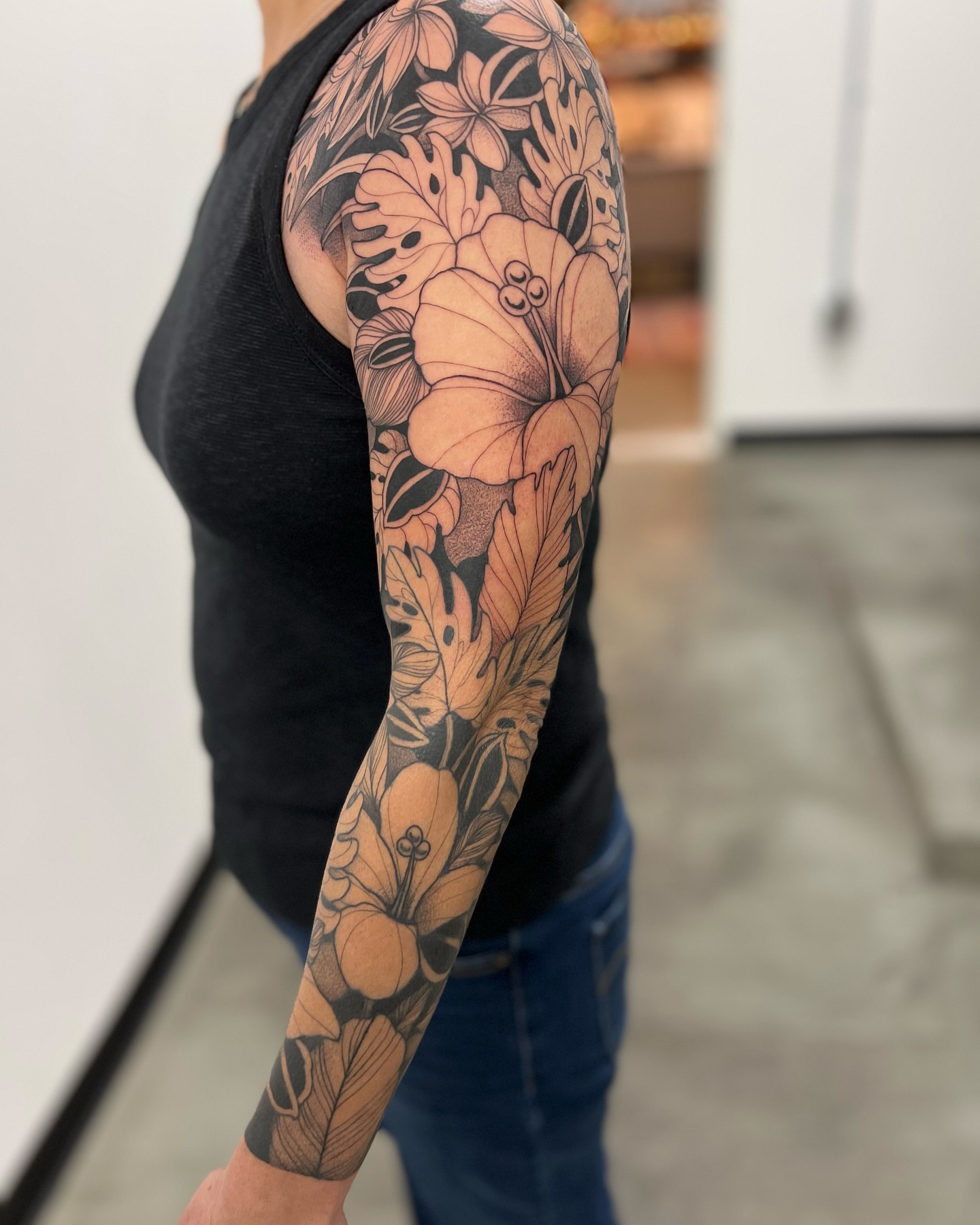 Tattoo by @miketa_tattoo — black_and_grey