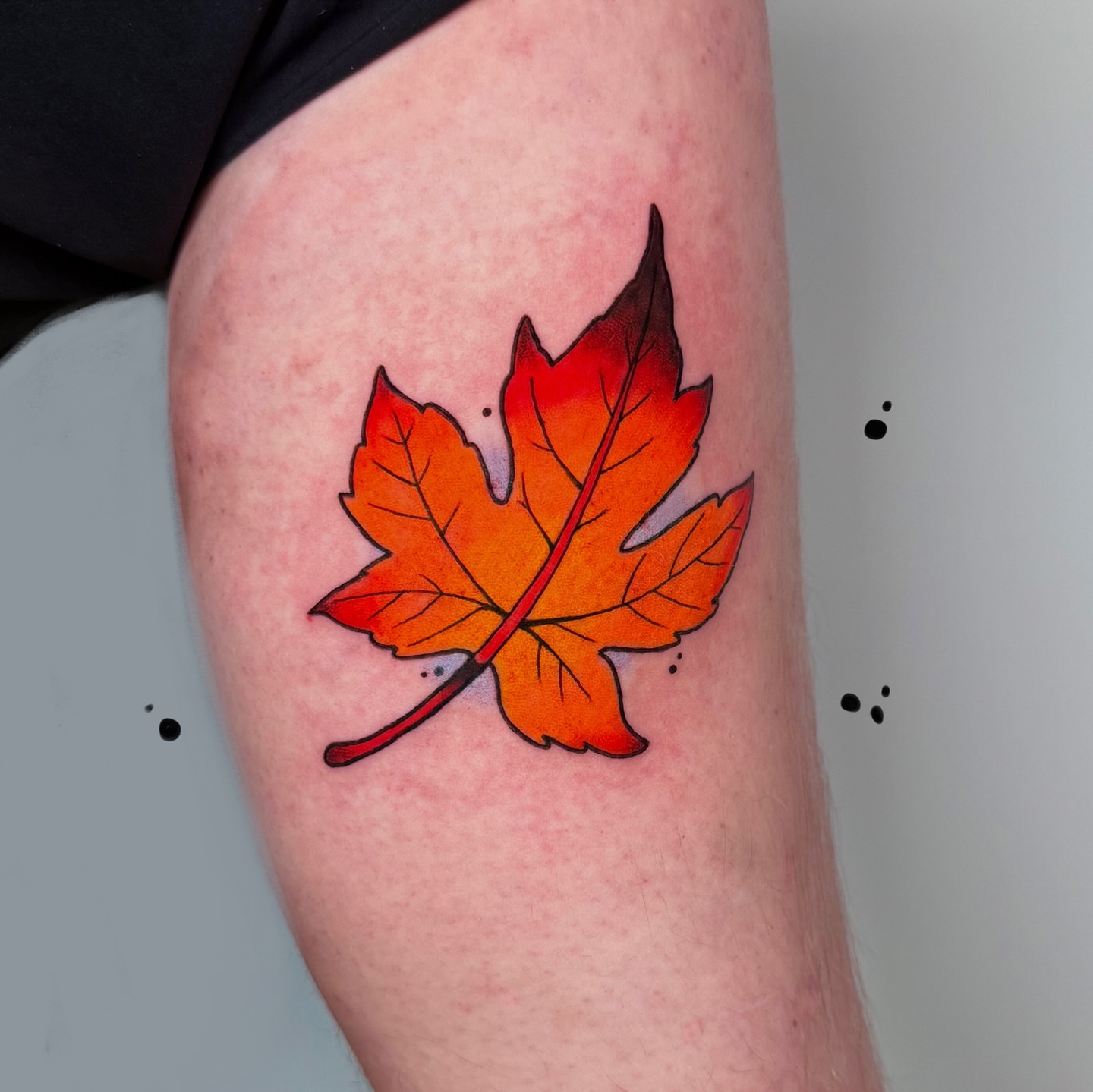 Tattoo by @darkodama — watercolor
