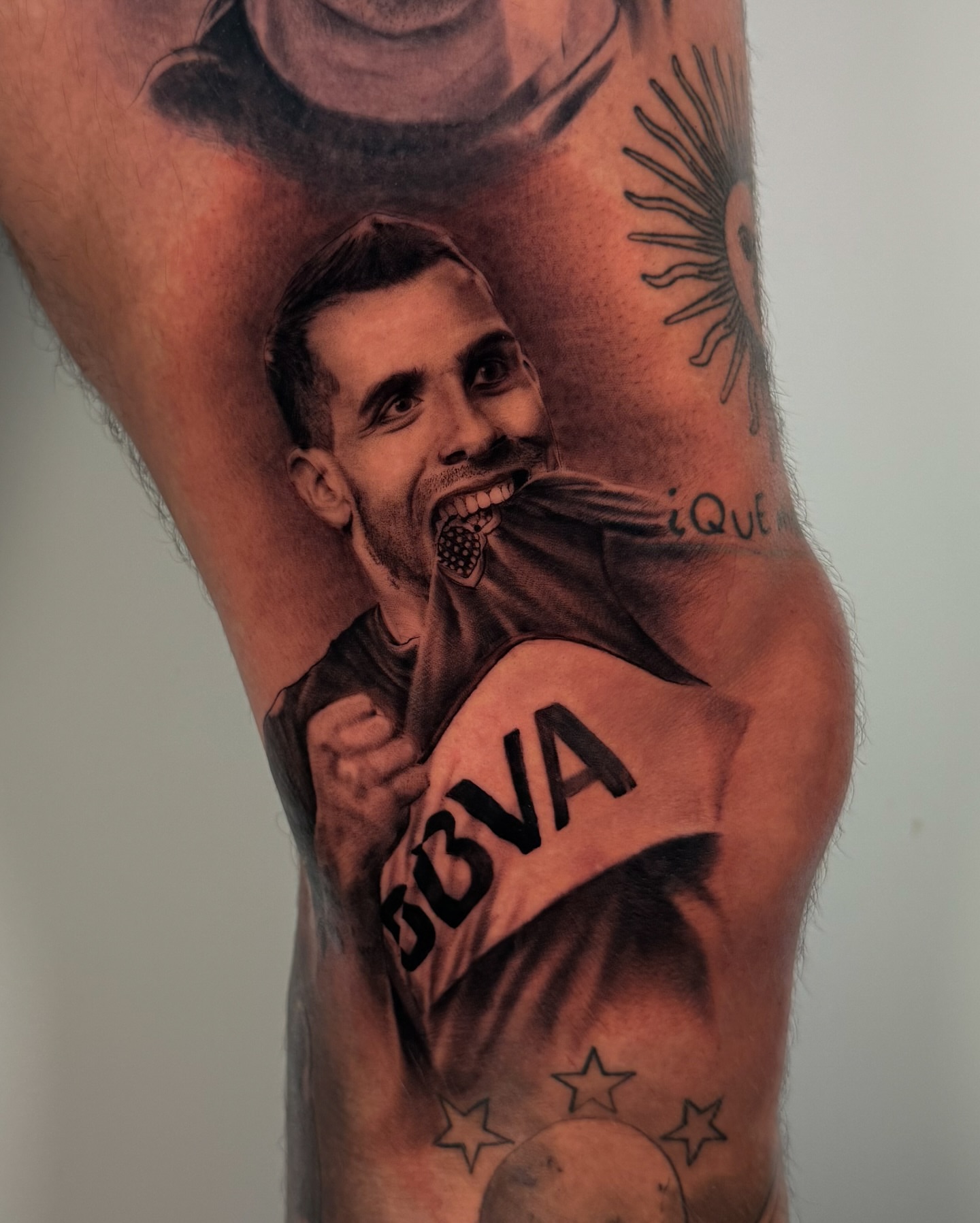 Tattoo by @dosantosink — realism, black_and_grey