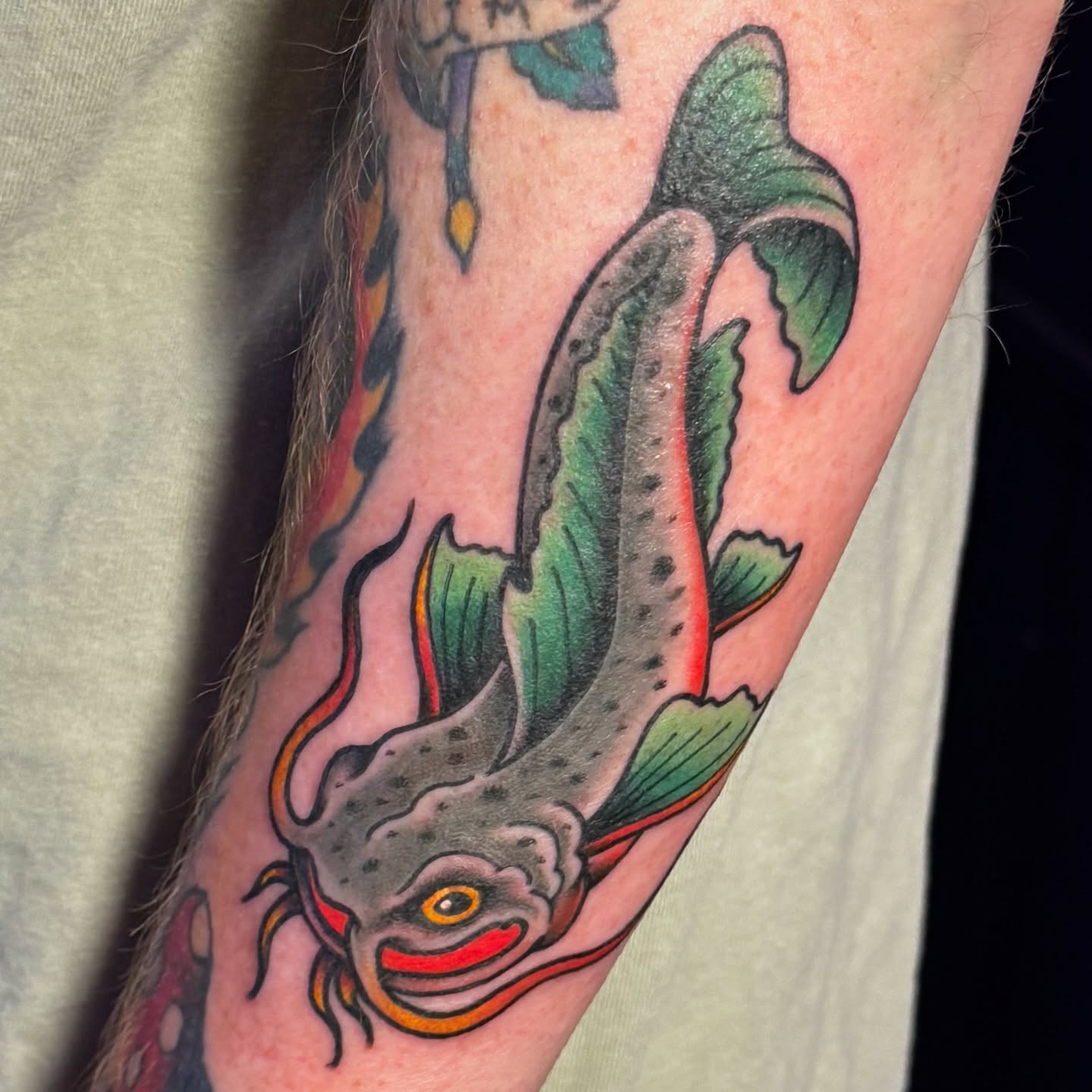 Tattoo by @inkyfruits — american_traditional