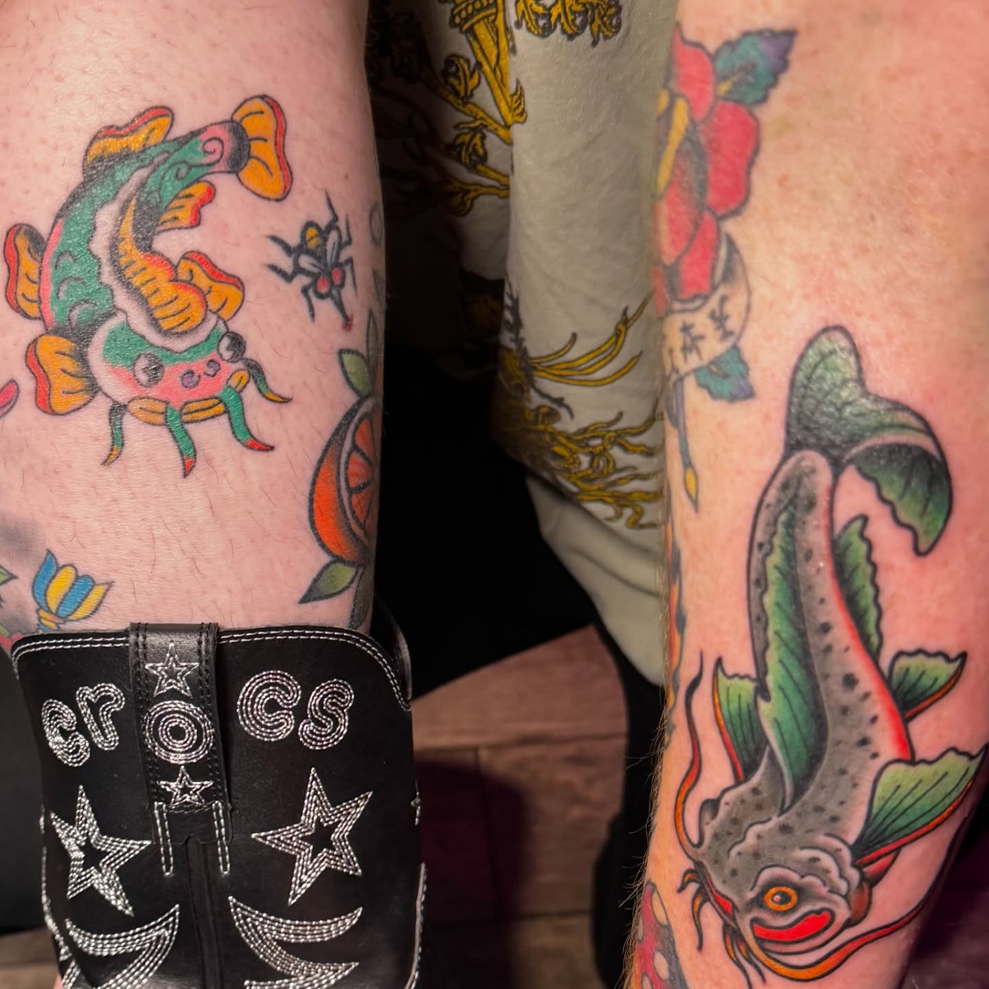 Tattoo by @inkyfruits — american_traditional