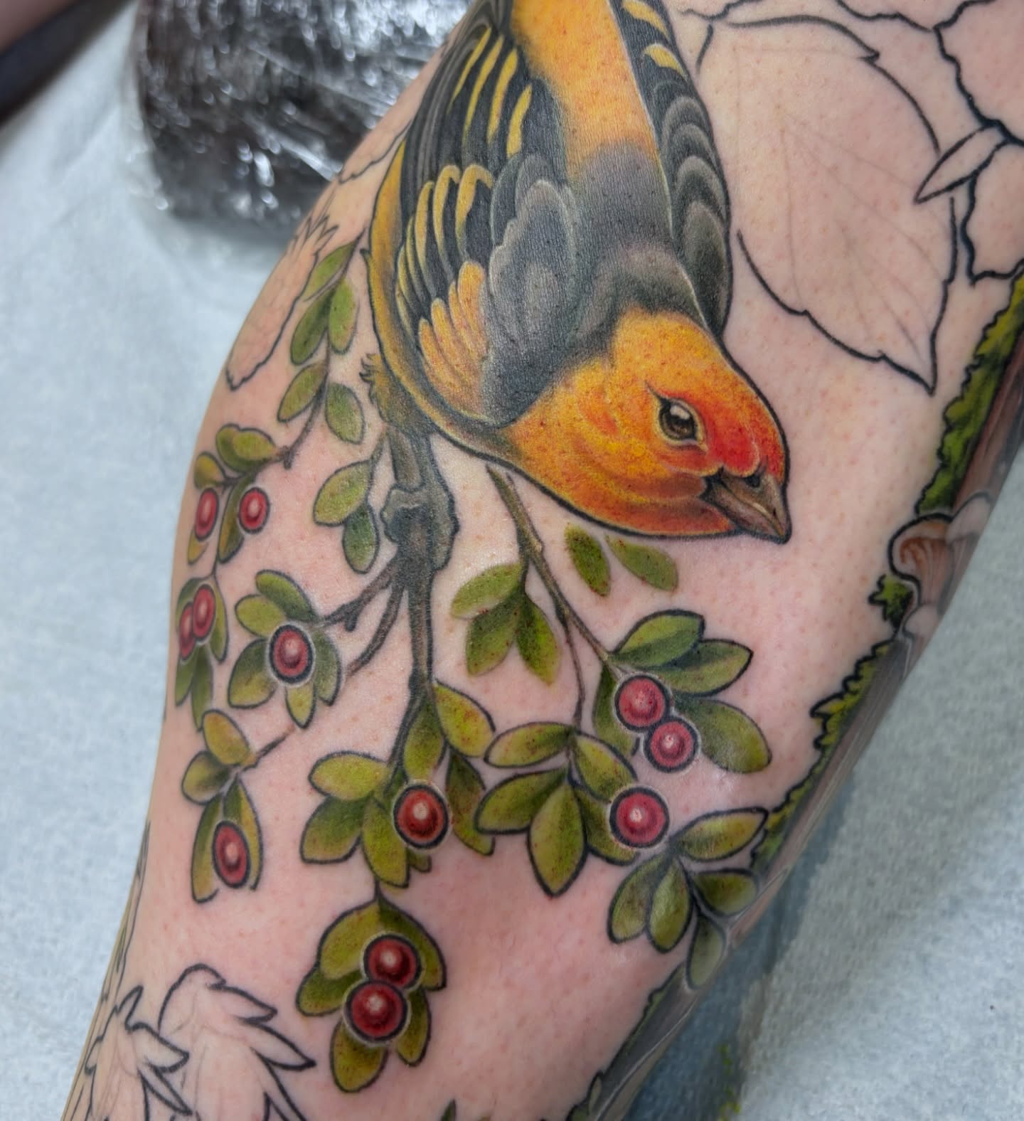 Tattoo by @lockejessmonster โ american_traditional, realism
