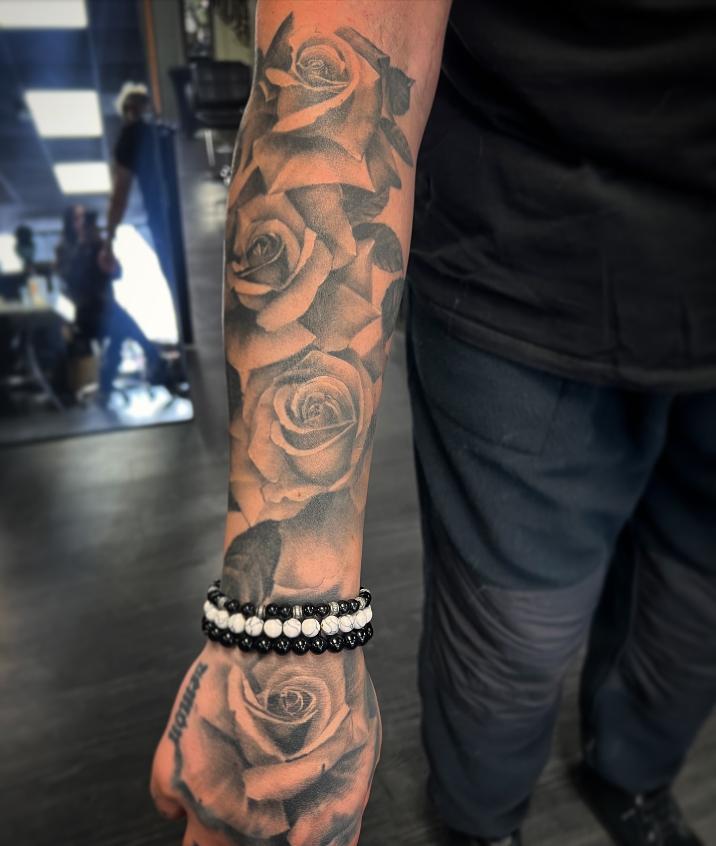 Tattoo by @ambergram_chicago — black_and_grey