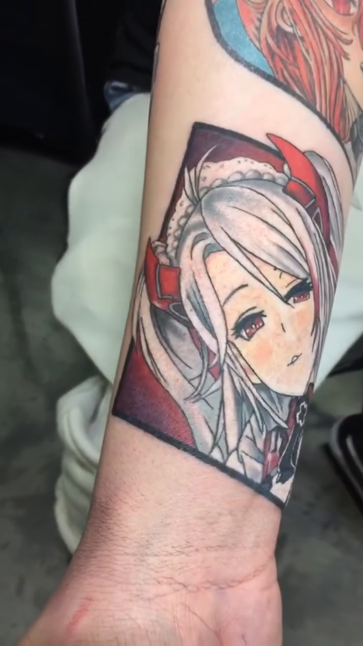 Tattoo by @josh_tattoo — anime