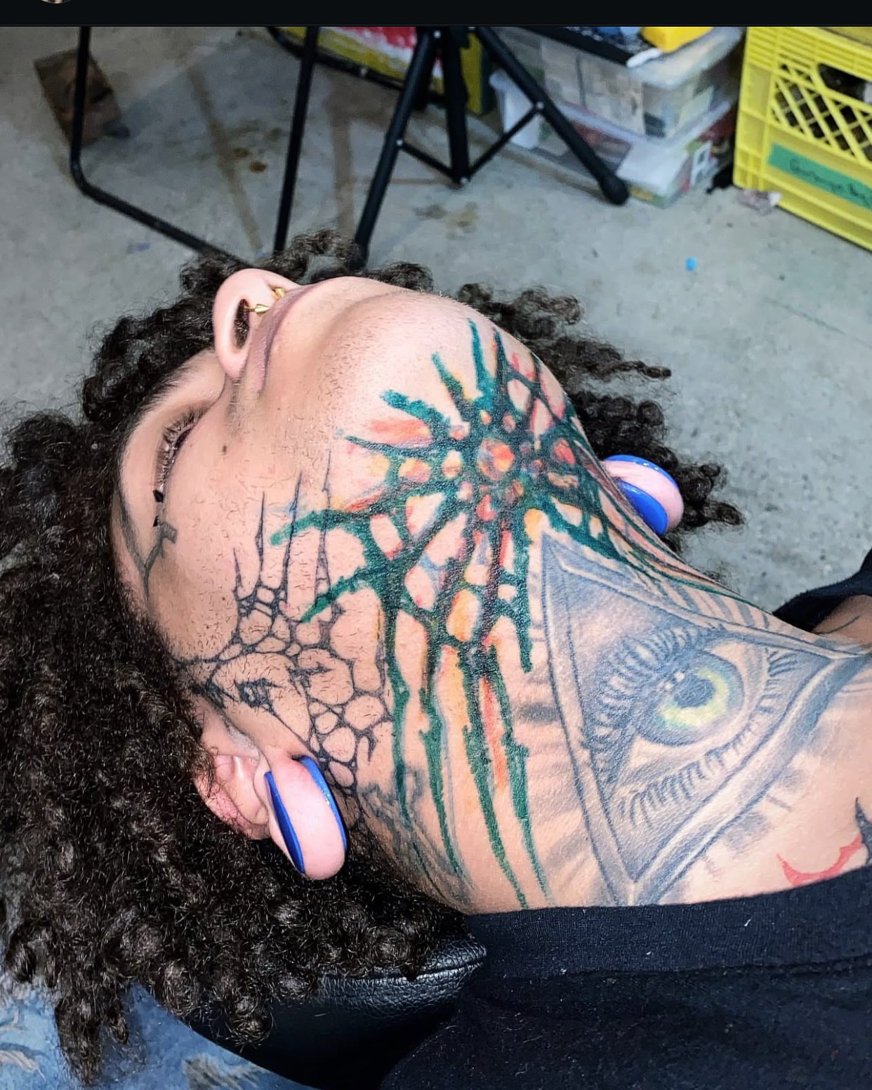 Tattoo by @hurtyoumore — geometric, dotwork
