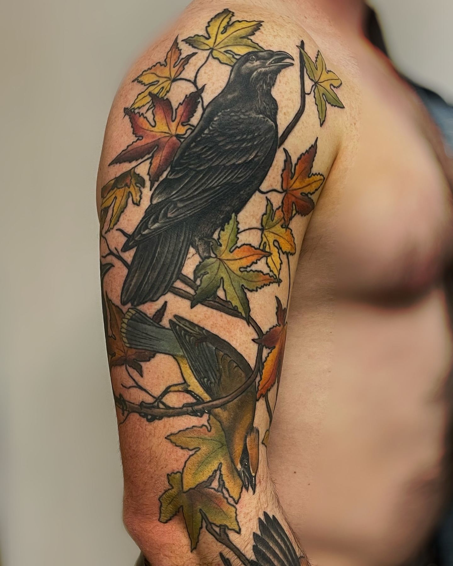 Tattoo by @courtneyann_arts — realism, dotwork