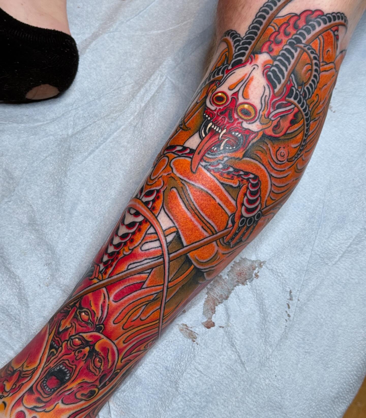 Tattoo by @dereknoble36 — japanese_irezumi