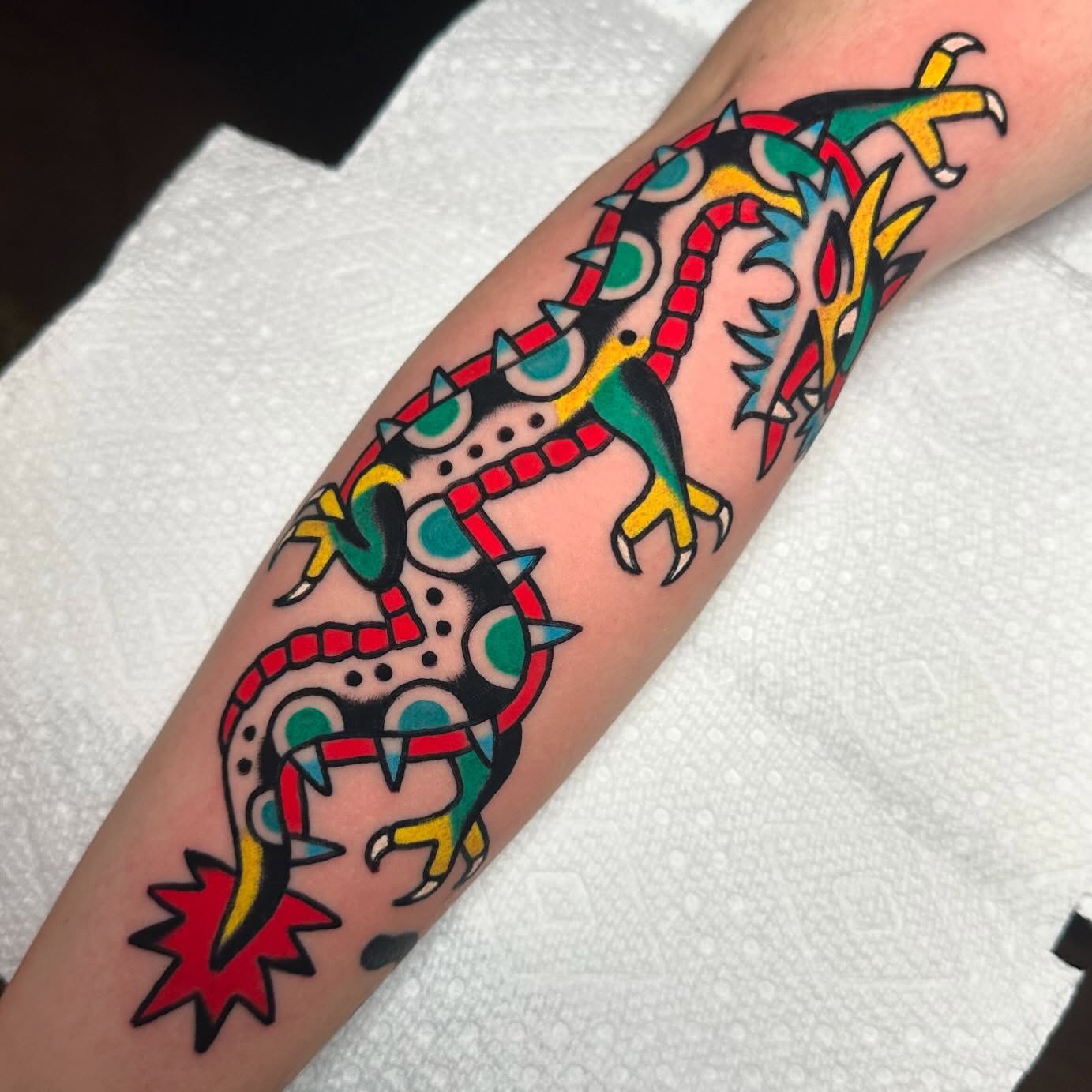 Tattoo by @brentallentattoos — american_traditional