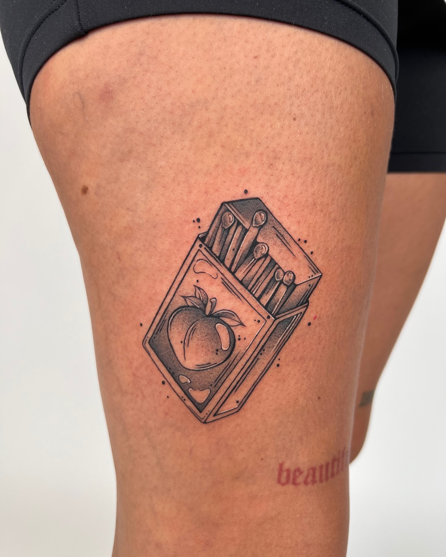 Tattoo by @madamerubis — dotwork, realism