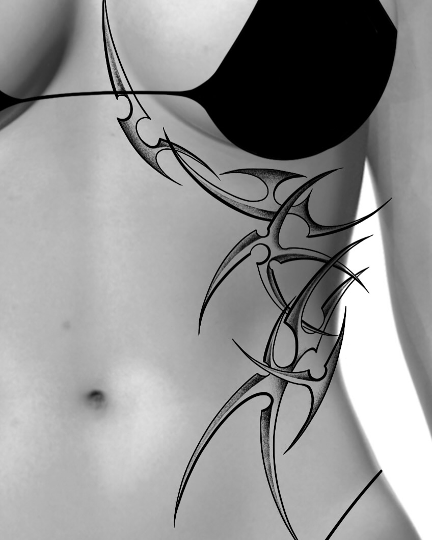 Tattoo by @madamerubis — tribal
