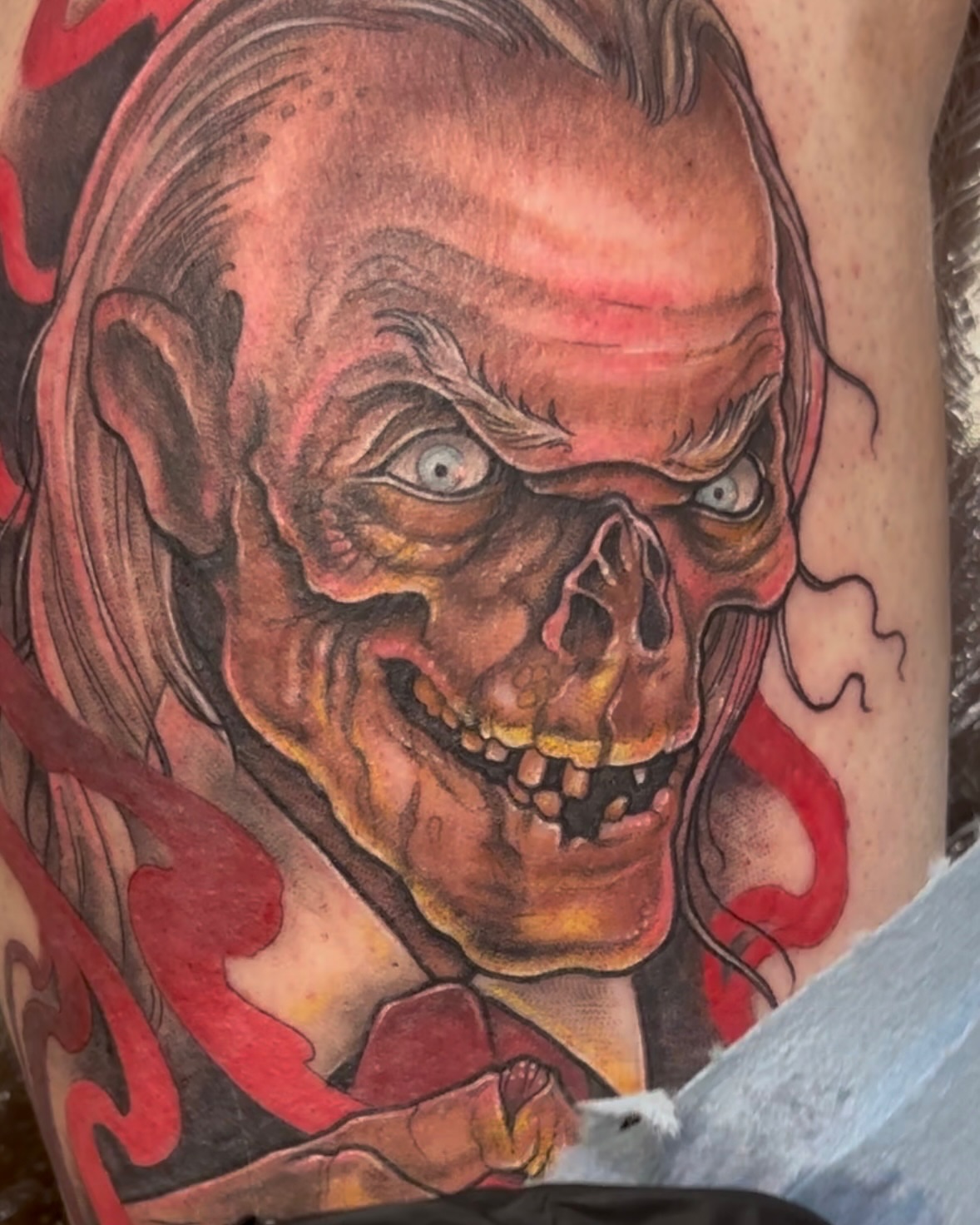 Tattoo by @lockejessmonster โ realism, dark_realism