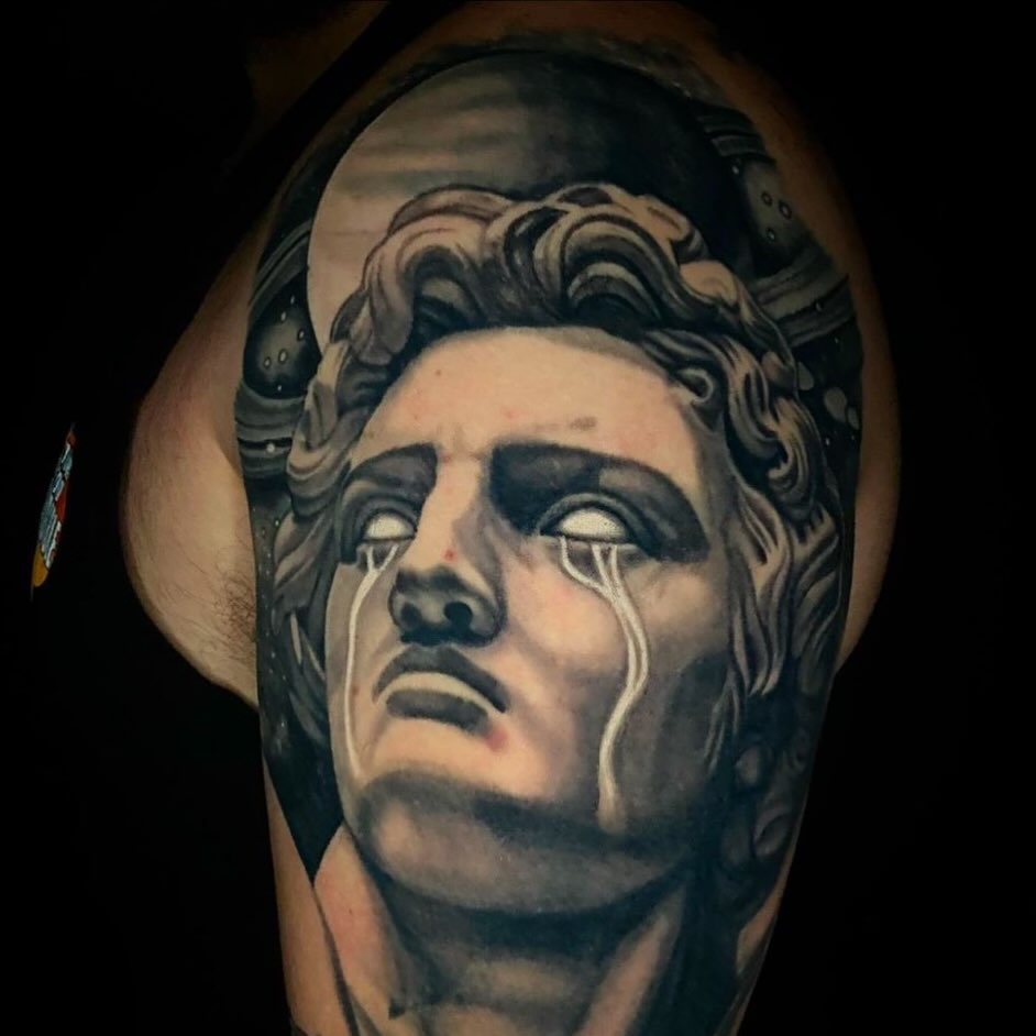 Tattoo by @whoaskedburke — realism, dark_realism