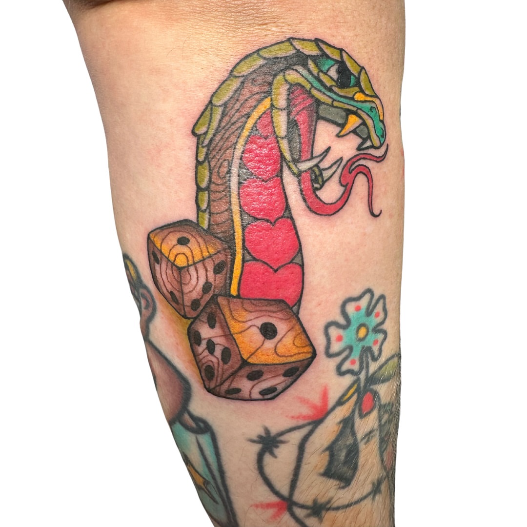 Tattoo by @anastrangebird — american_traditional