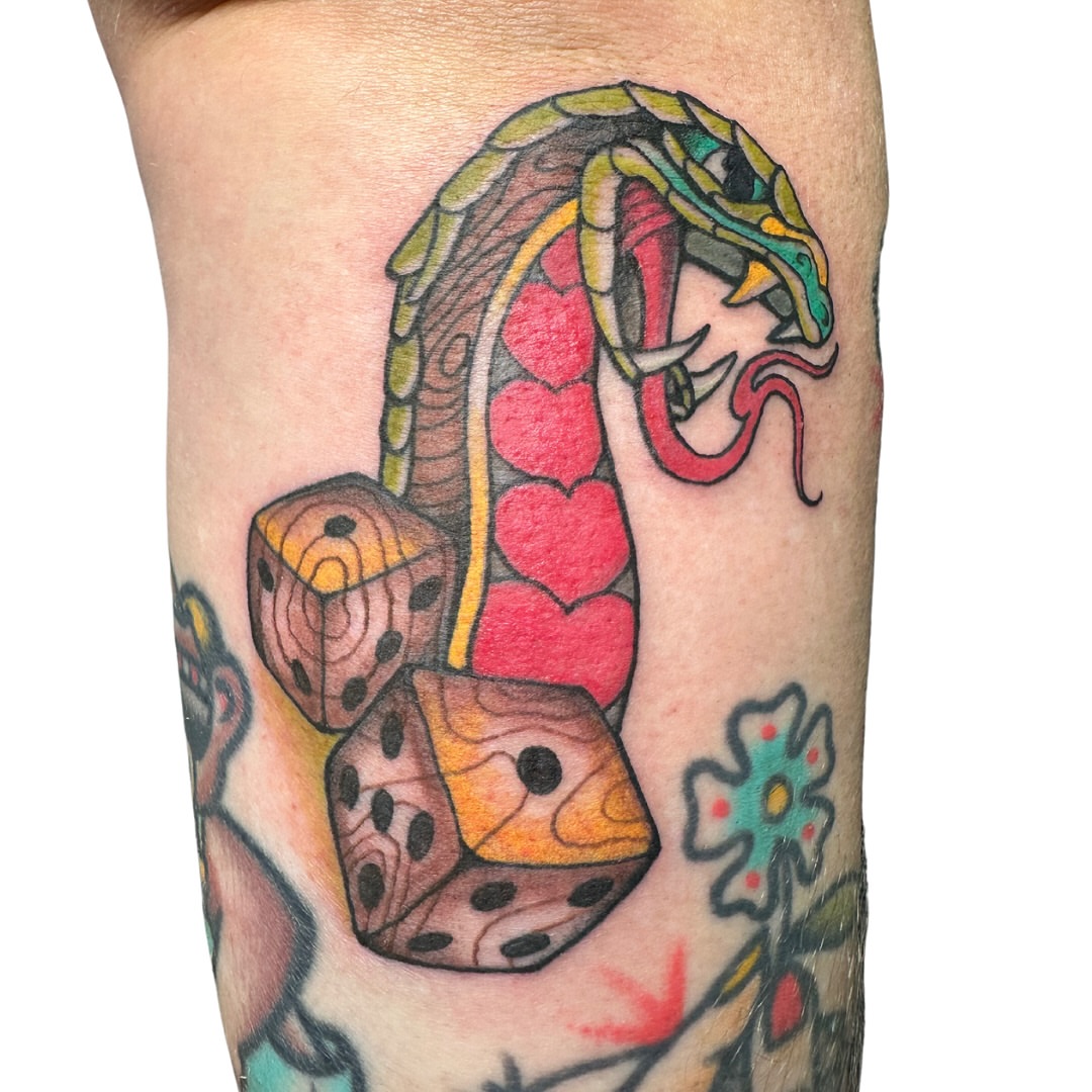 Tattoo by @anastrangebird — american_traditional