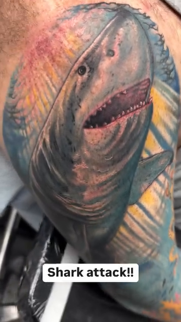 Tattoo by @jasonadkinstattoo — realism, dark_realism
