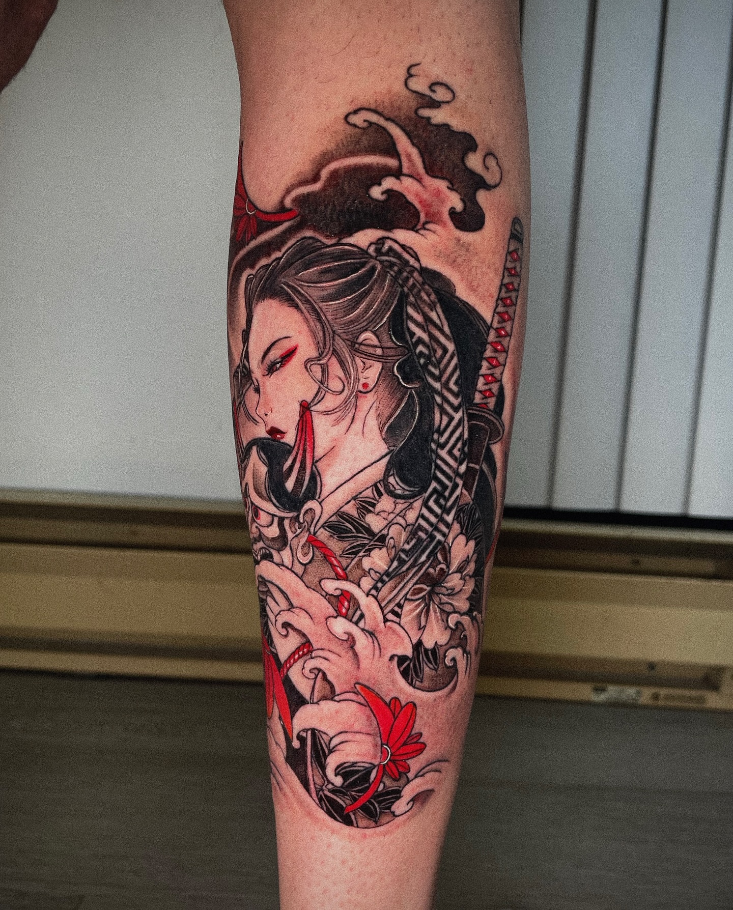 Tattoo by @migeon_tattoo — japanese_irezumi, realism