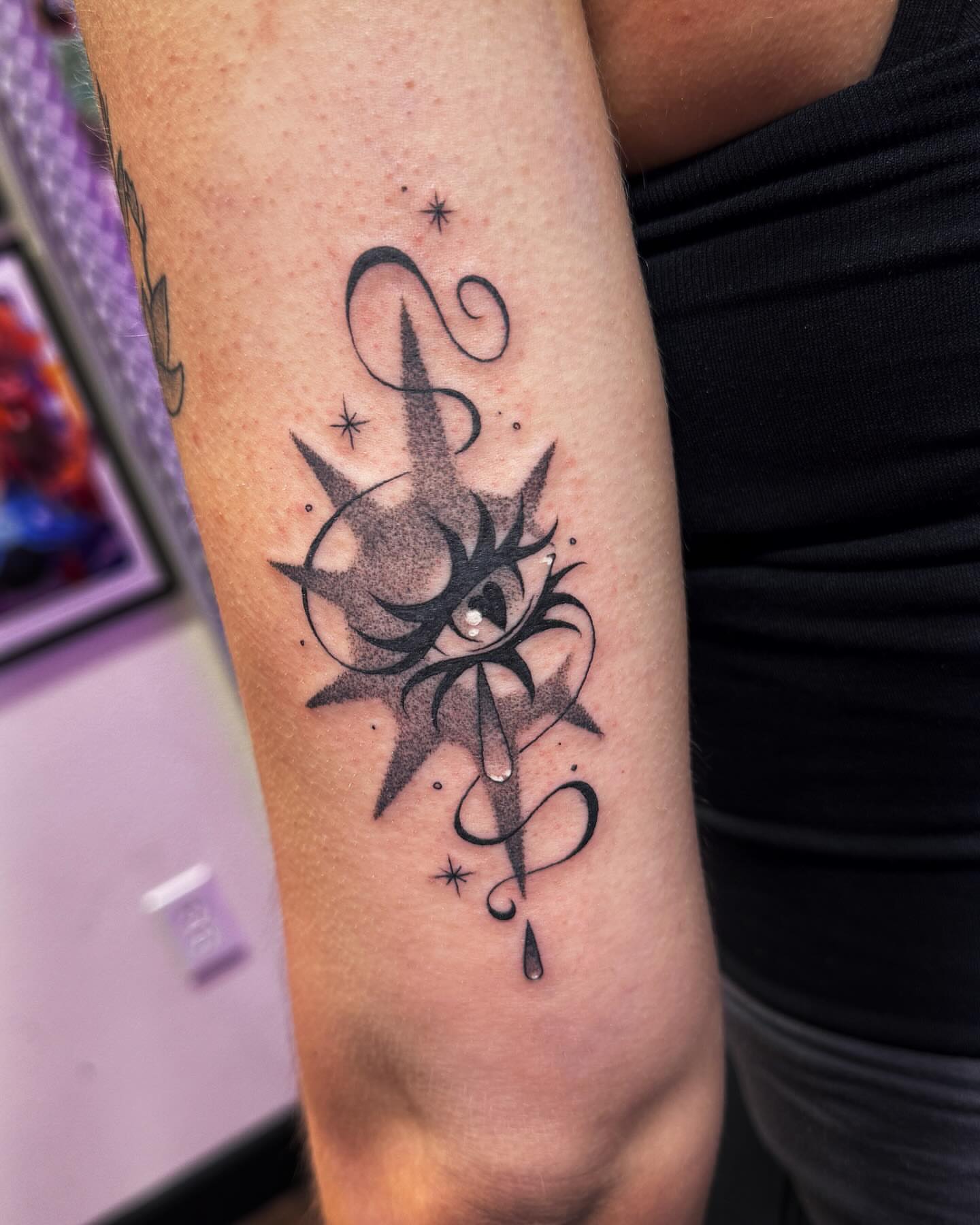 Tattoo by @alexis.tattoos — black_and_grey