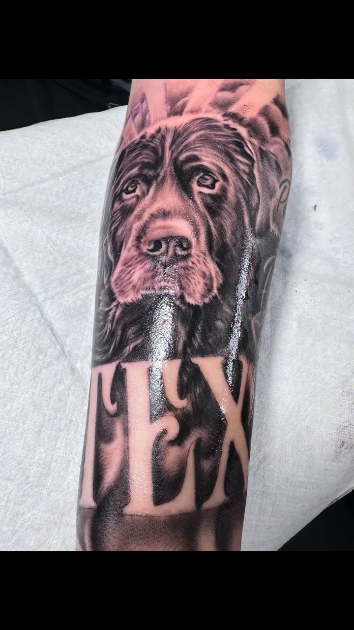 Tattoo by @trigger_tone — realism, black_and_grey