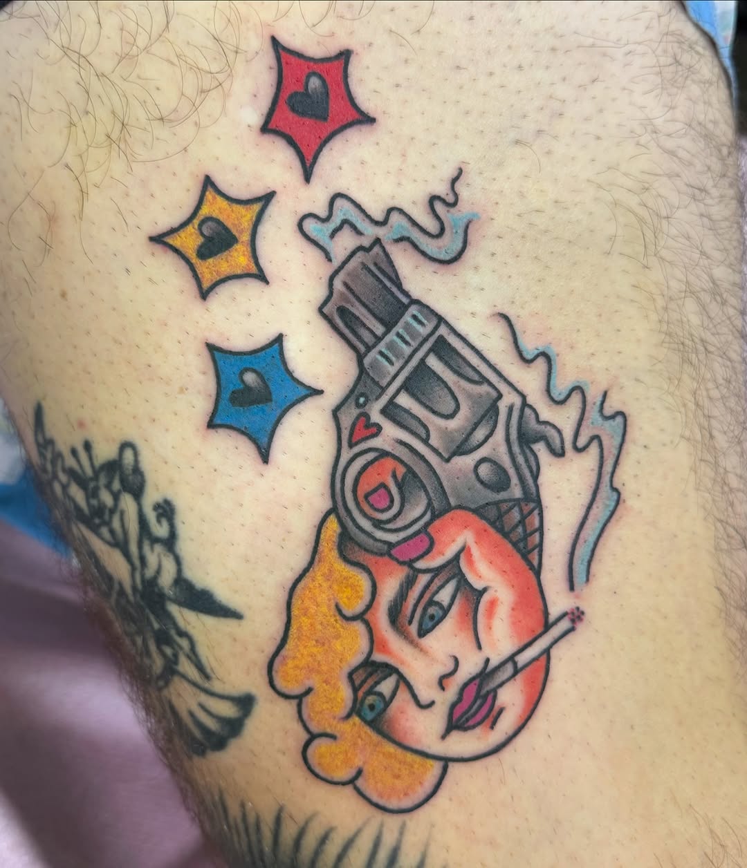 Tattoo by @evamohrman — american_traditional