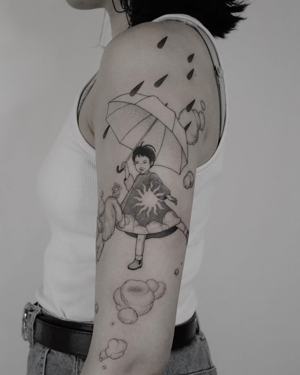 Tattoo by @jimmyyuen — black_and_grey, realism