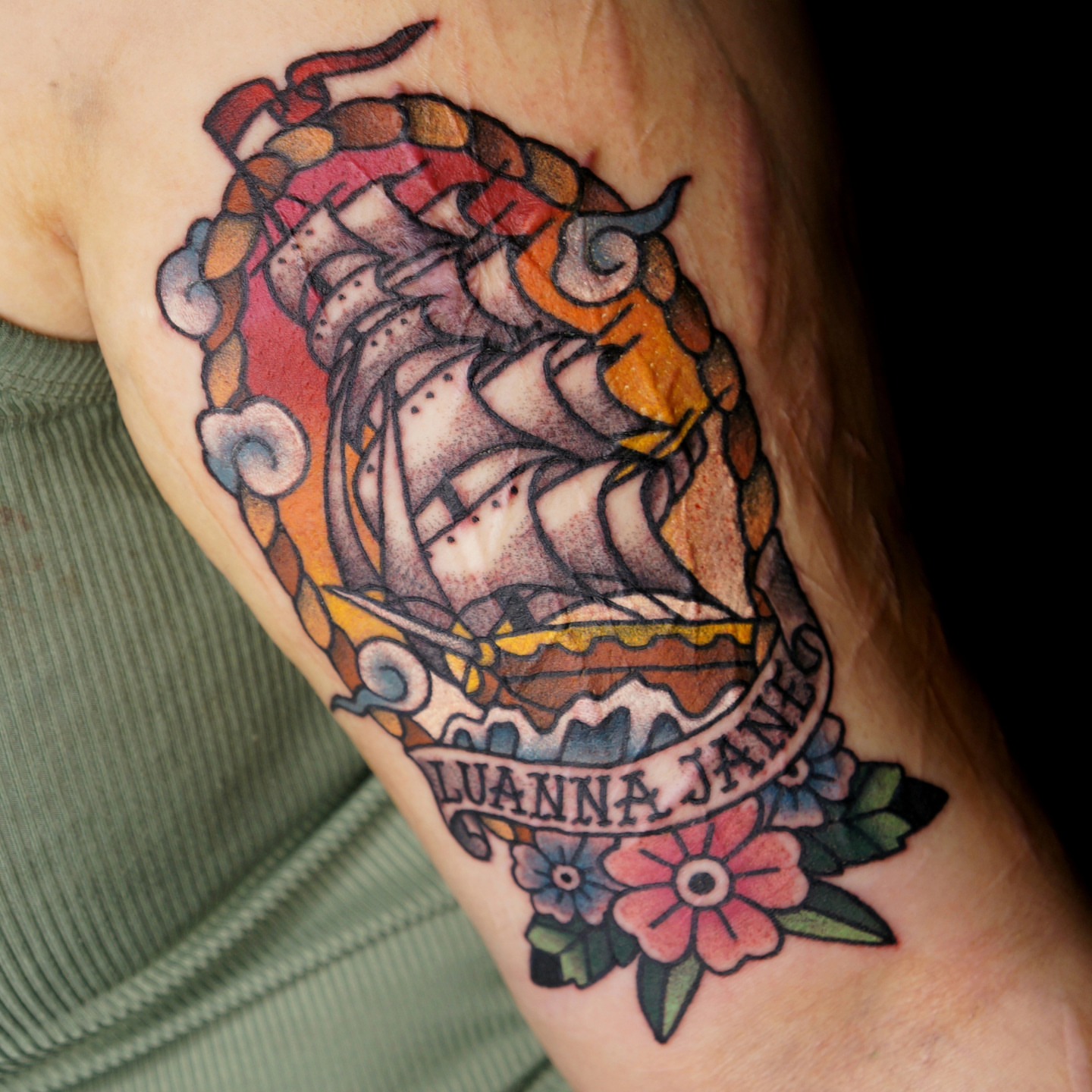 Tattoo by @saragtattoo_design β american_traditional
