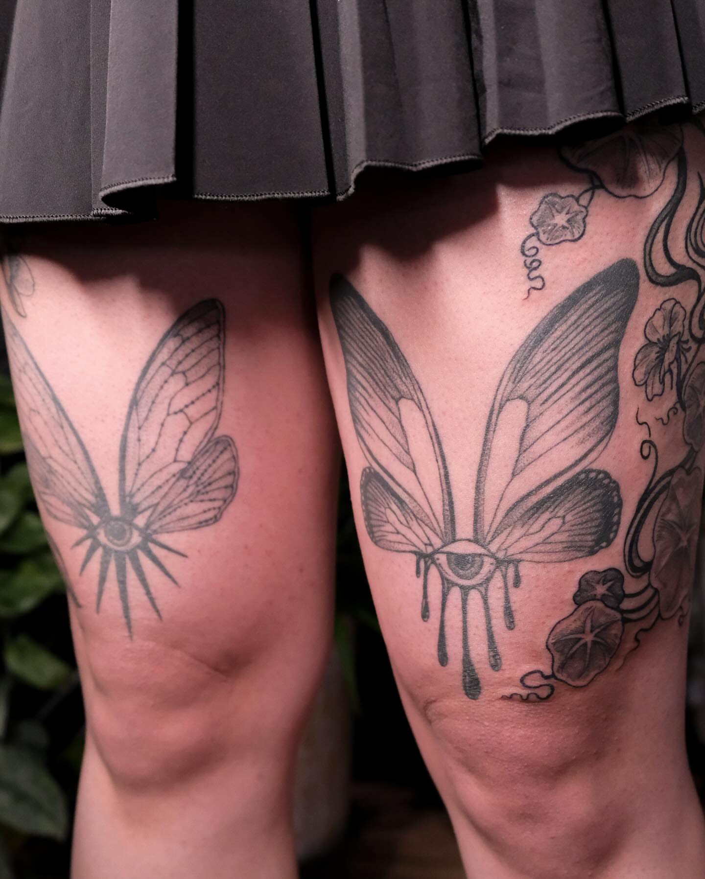 Tattoo by @fortytwojudges — black_and_grey