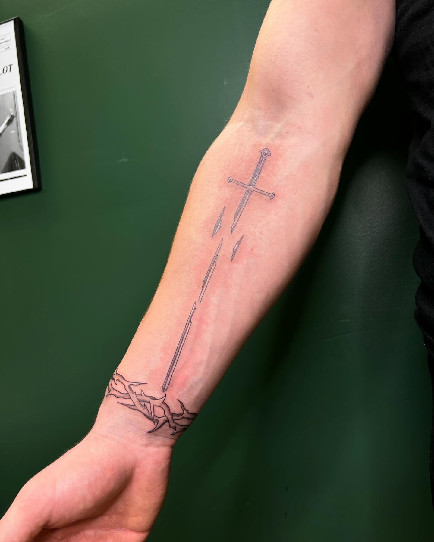 Tattoo by @tattoosbyrach β fine_line, black_and_grey
