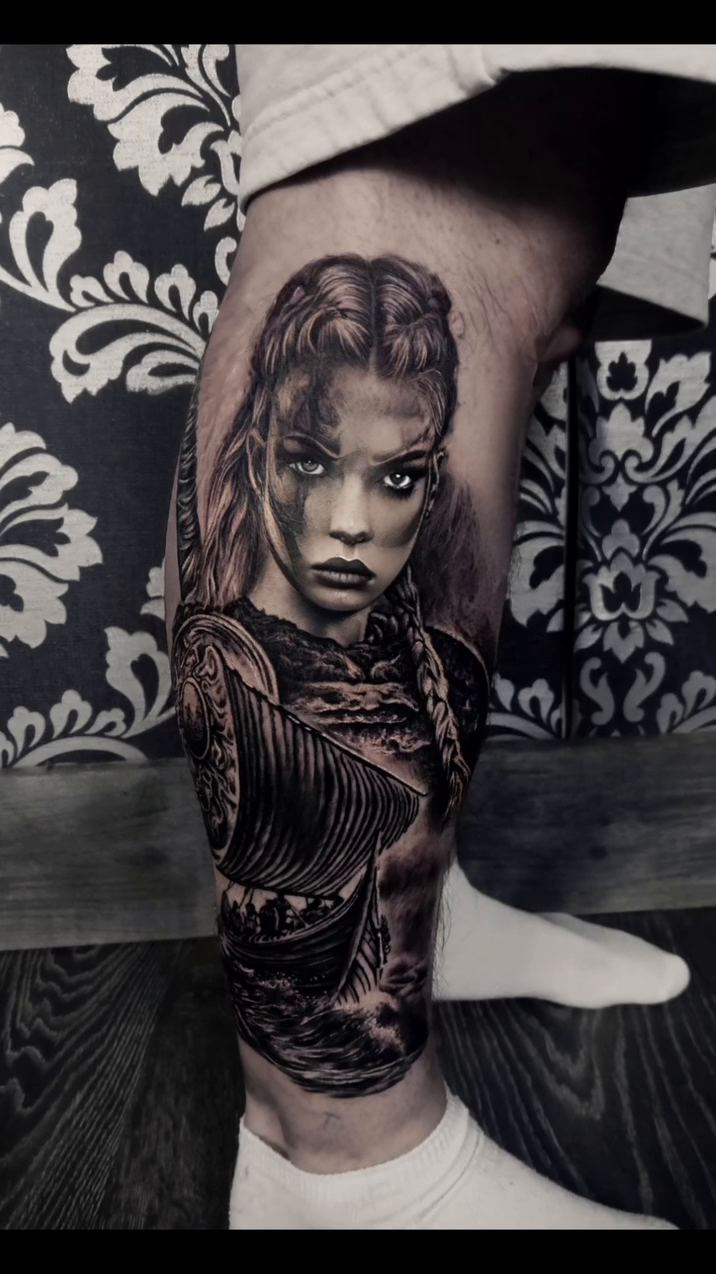 Tattoo by @alexlondontattoo โ realism, black_and_grey