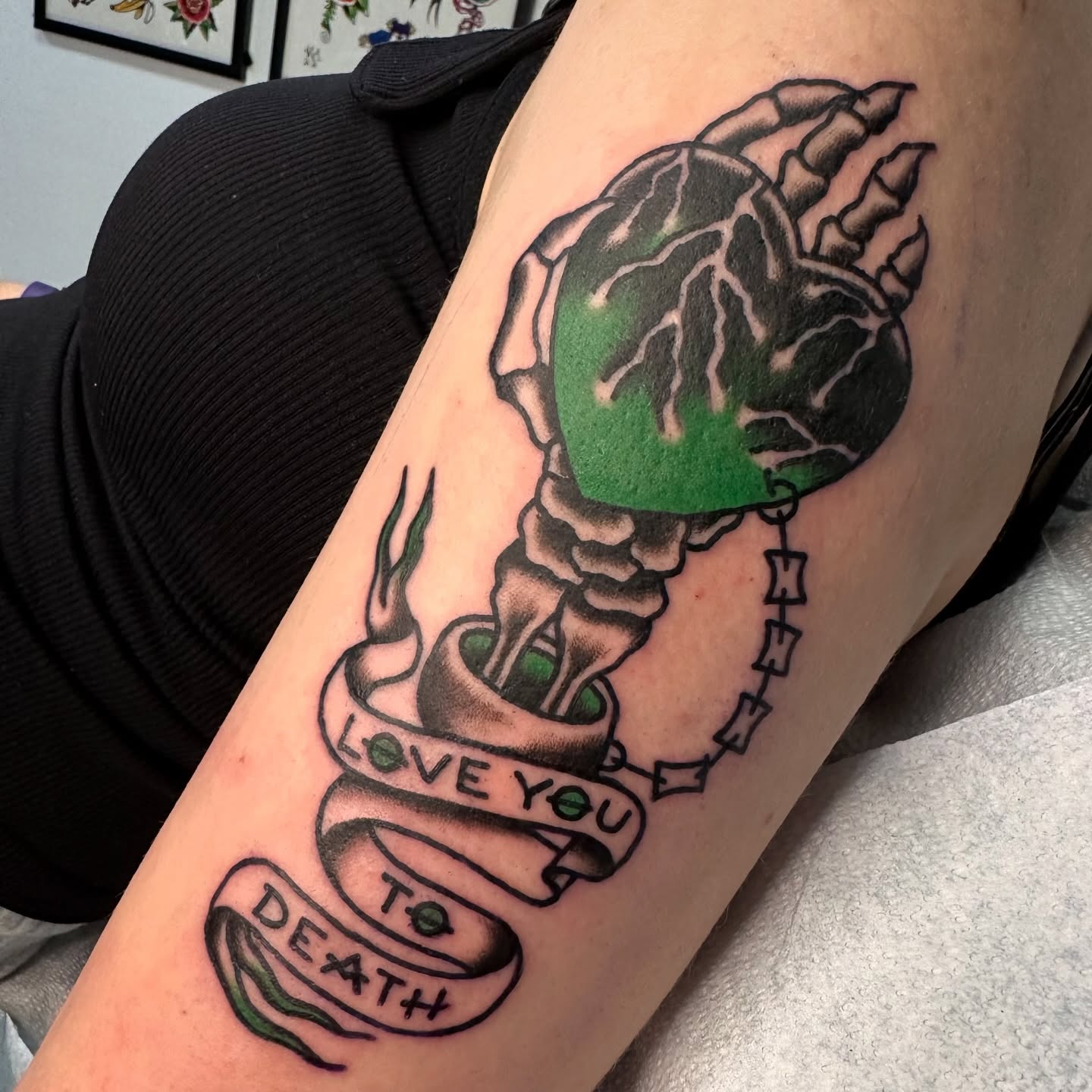 Tattoo by @jafeel_tattoos — american_traditional, dark_realism