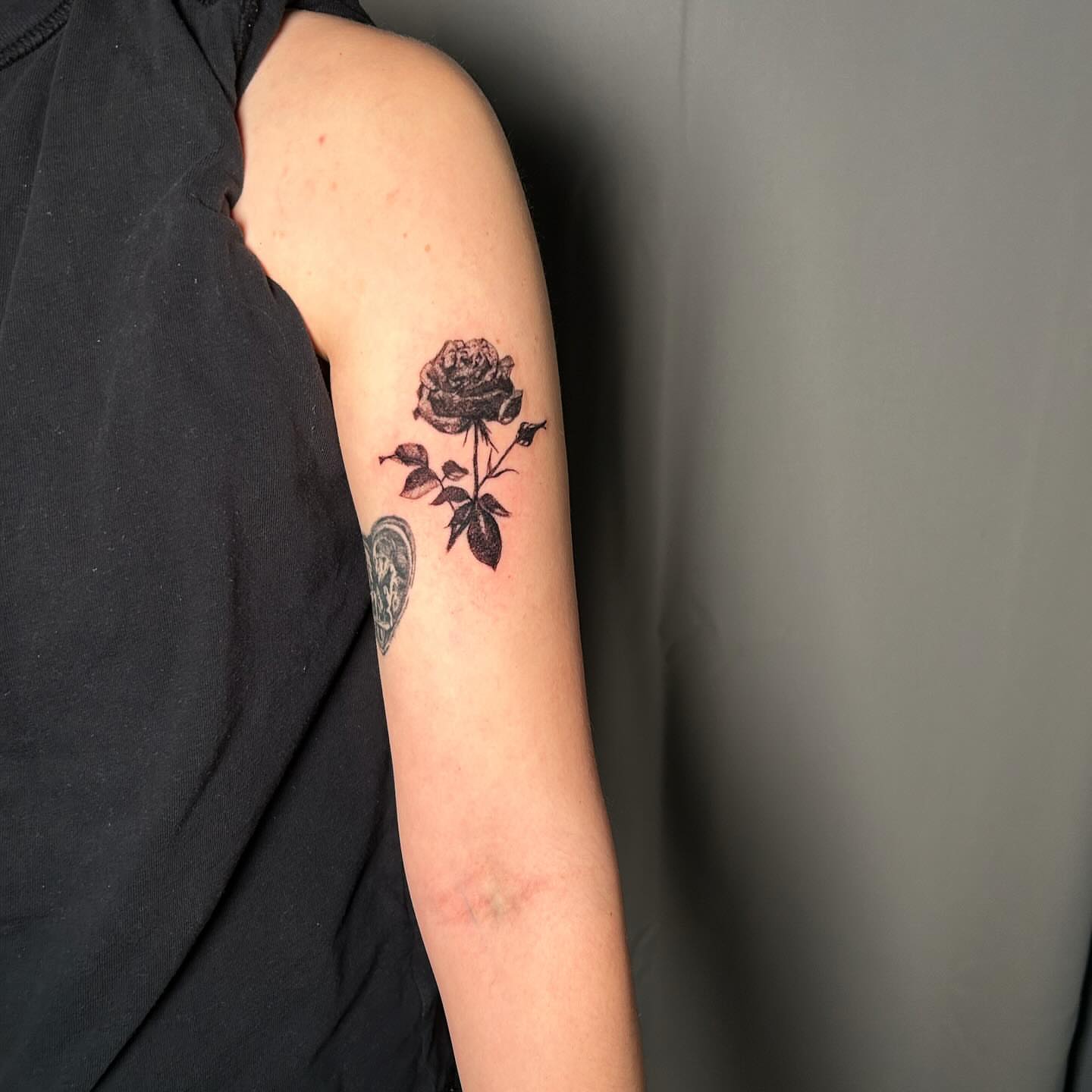 Tattoo by @brittanytattoome — black_and_grey