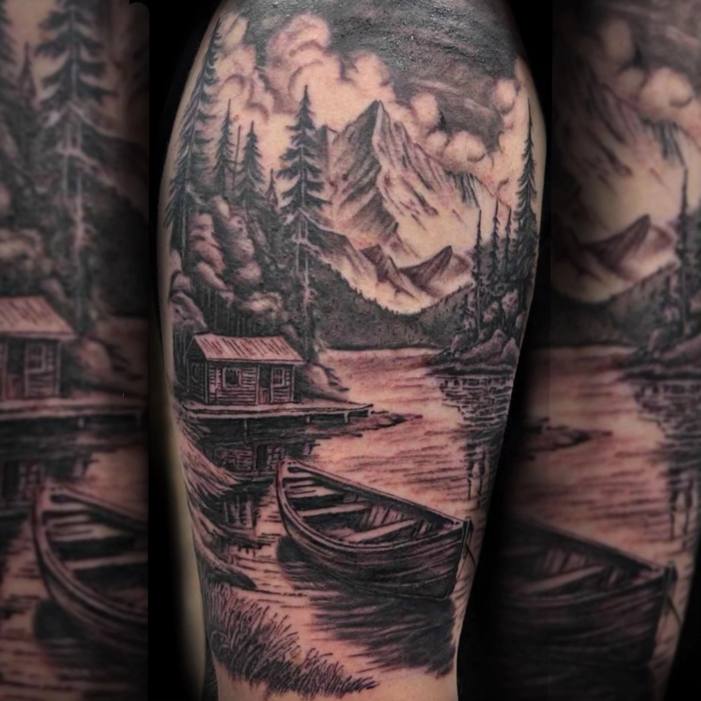 Tattoo by @jeremylaflammetattoos — realism, black_and_grey