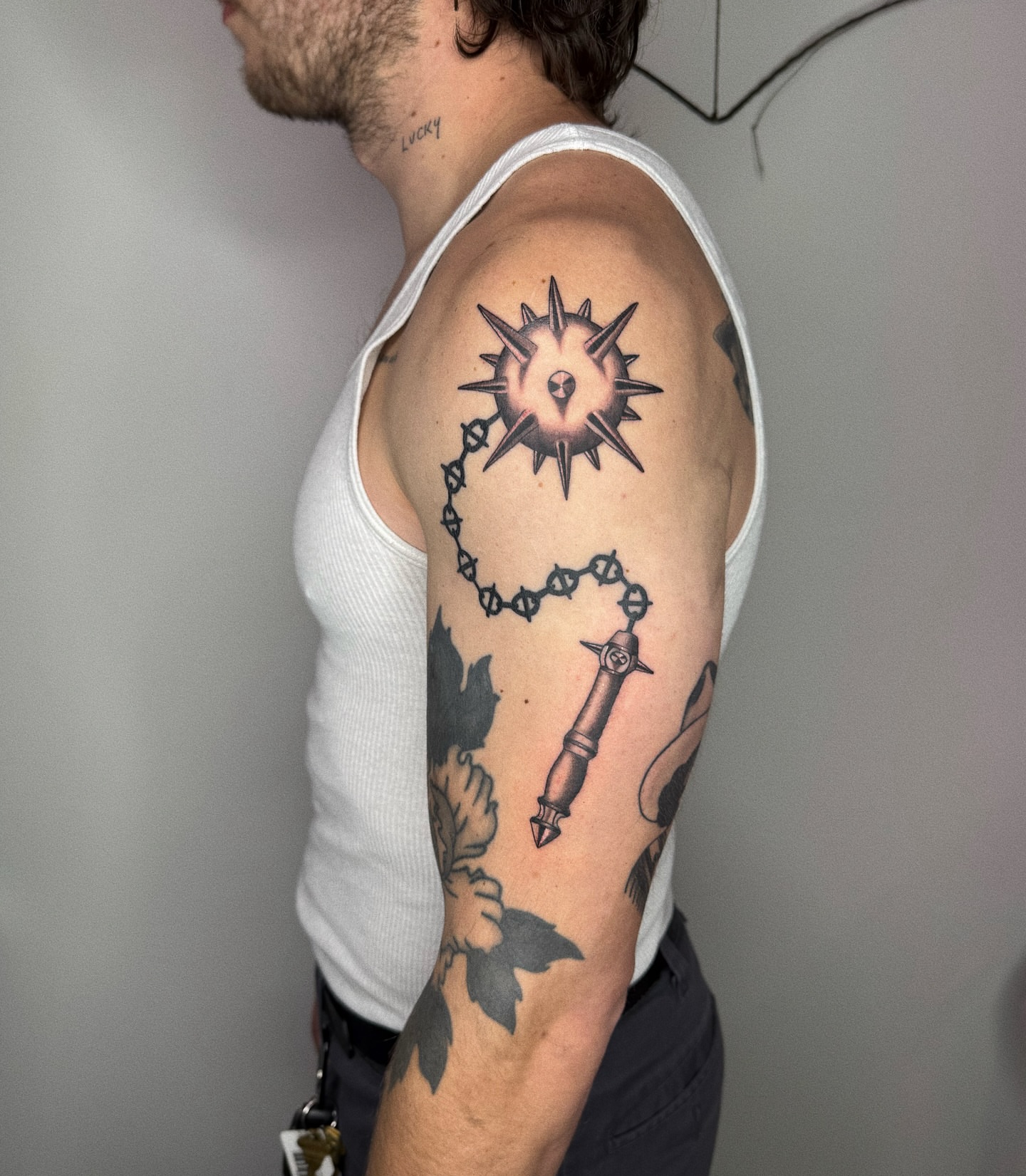 Tattoo by @sagejanetattoo — black_and_grey