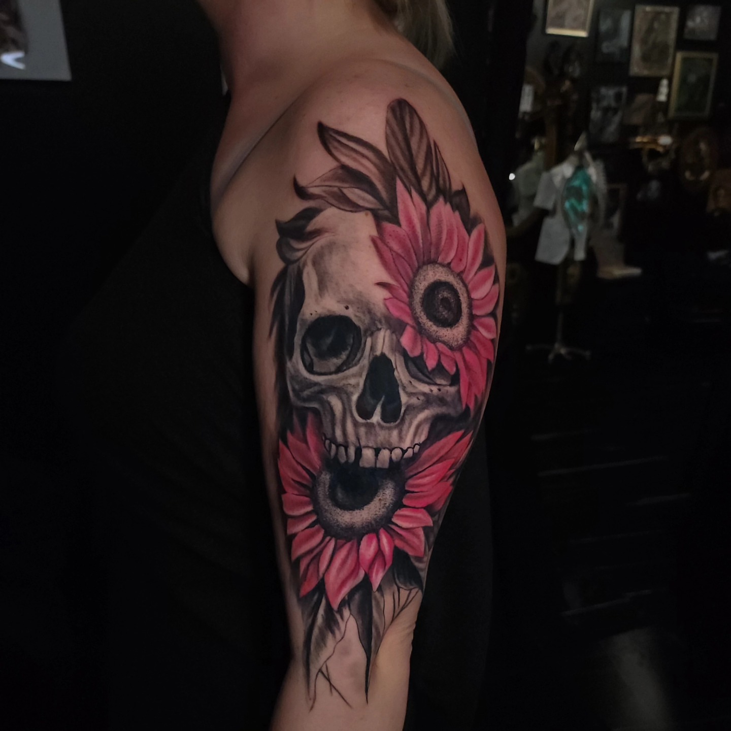 Tattoo by @inkbybrandonlee โ realism, dotwork