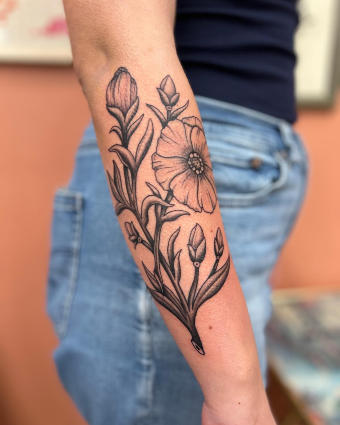 Tattoo by @brookeesutter — black_and_grey