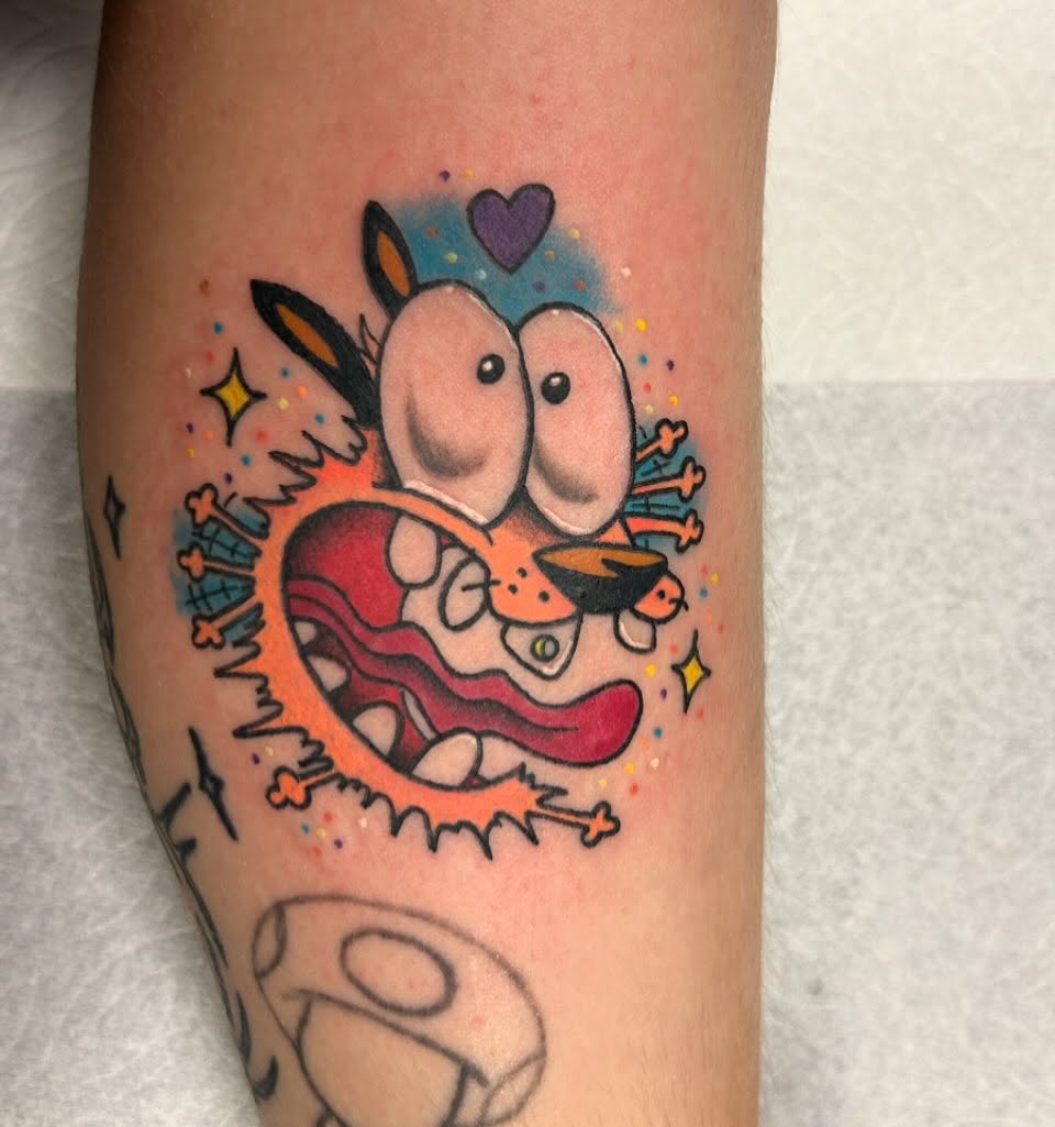 Tattoo by @alexis_studeman — dotwork, illustrative