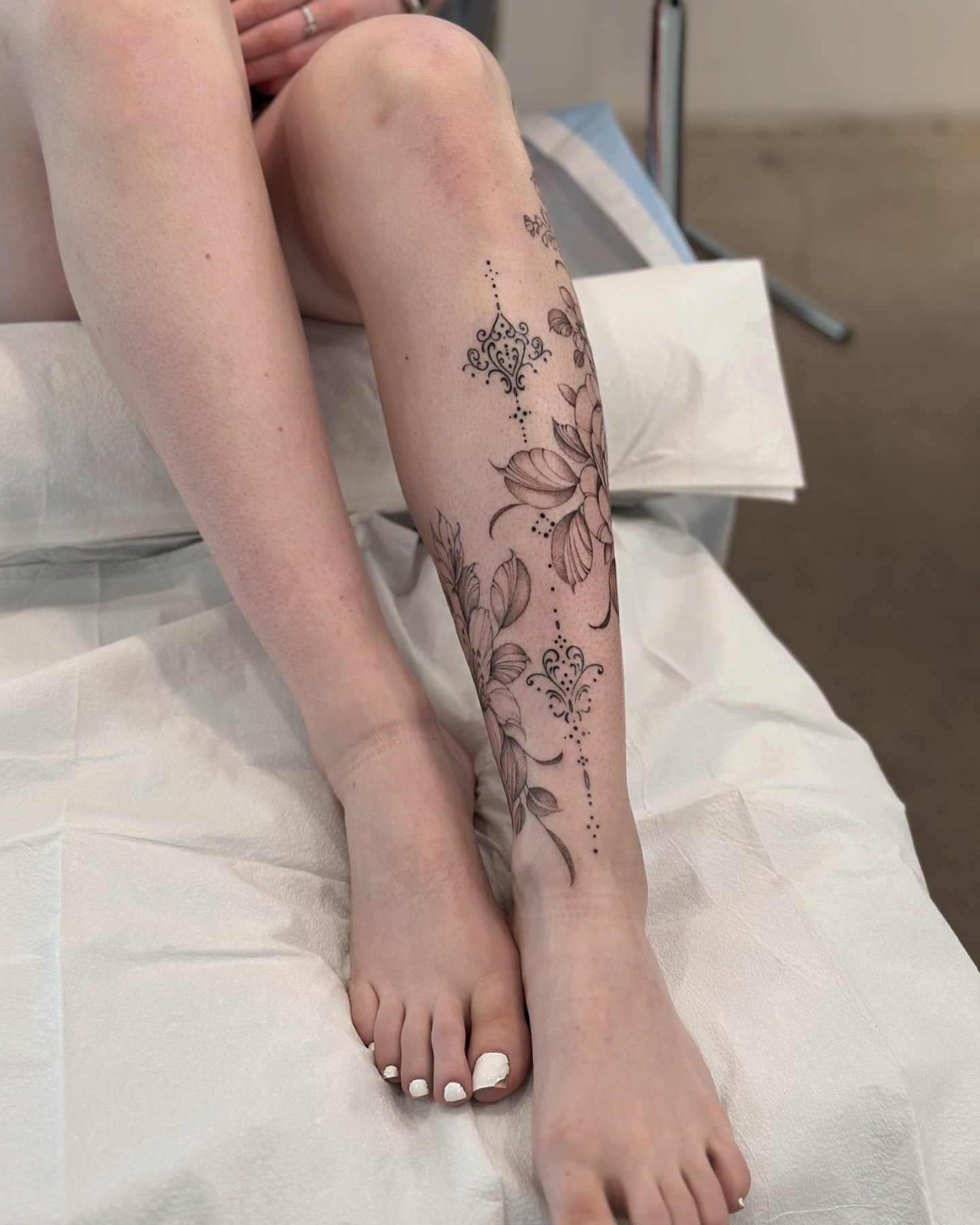 Tattoo by @michatattoos — black_and_grey