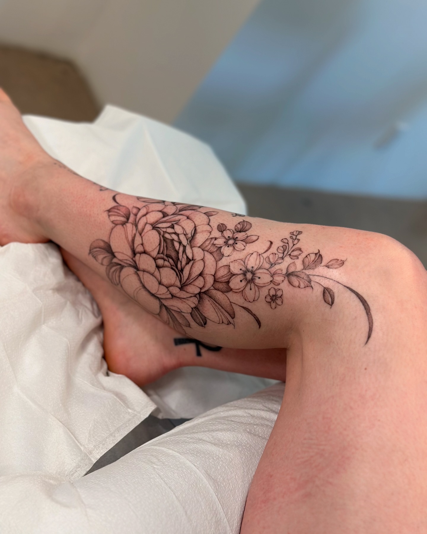 Tattoo by @michatattoos — black_and_grey