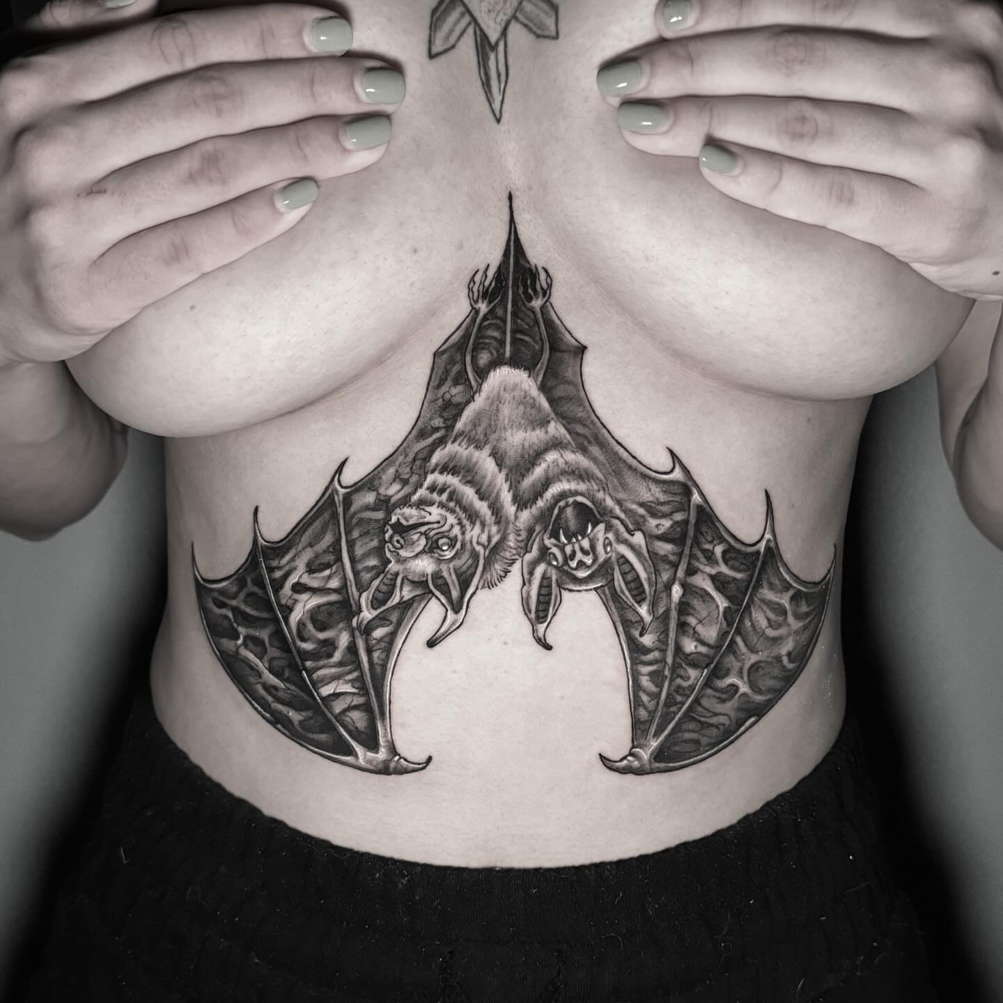 Tattoo by @kevinavila_tattoos — black_and_grey, realism