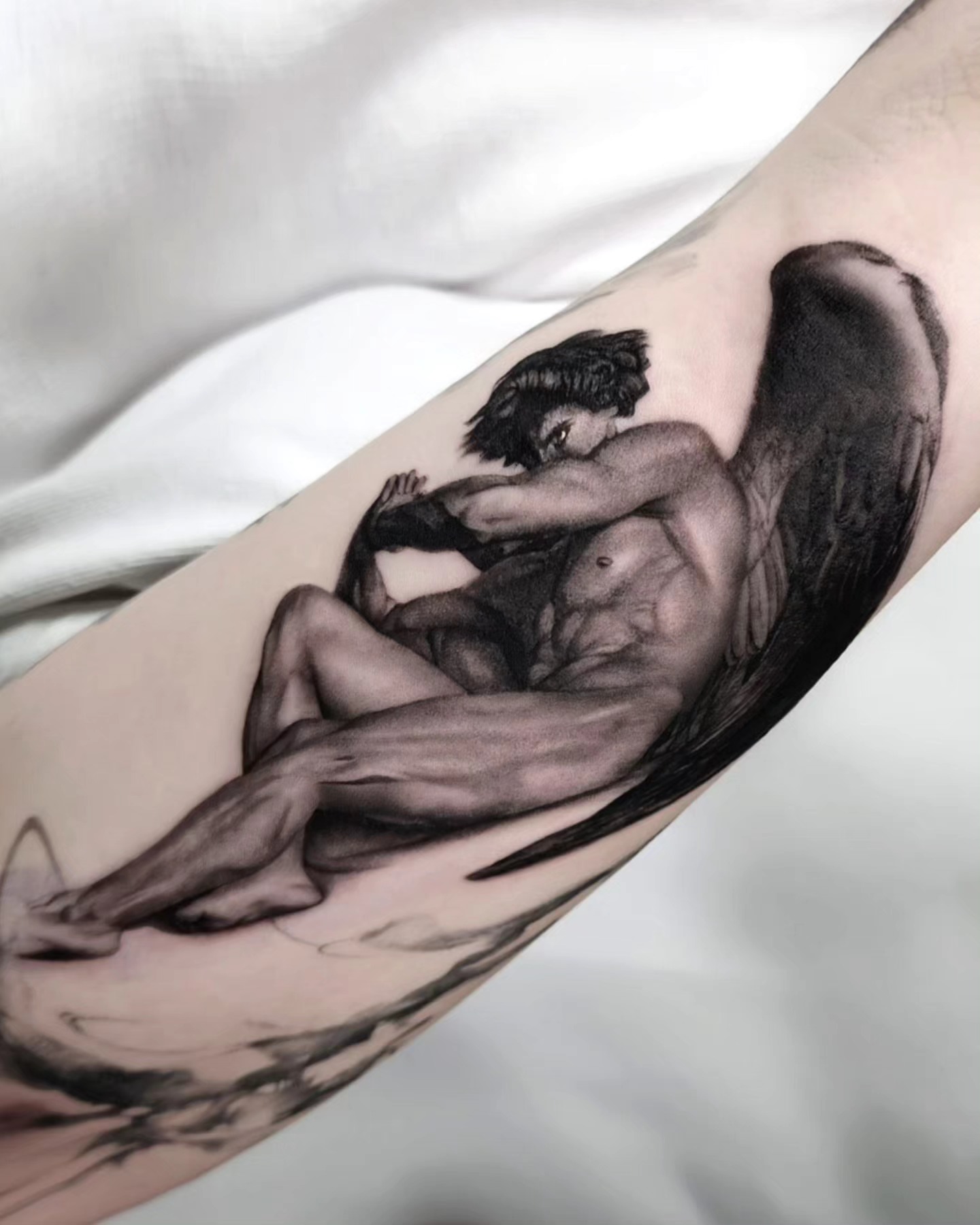 Tattoo by @ejintatt — realism, black_and_grey