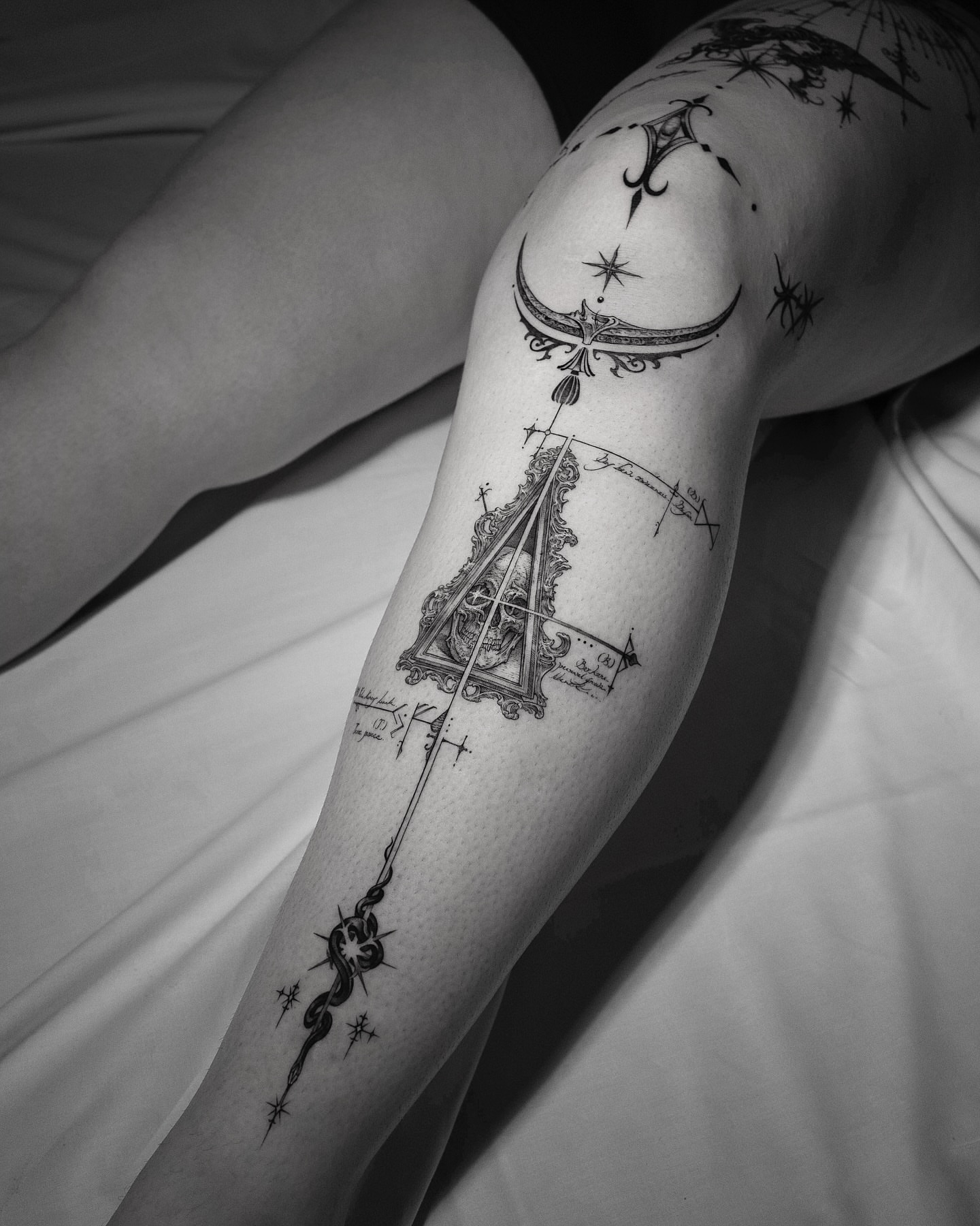 Tattoo by @jeon______ — geometric