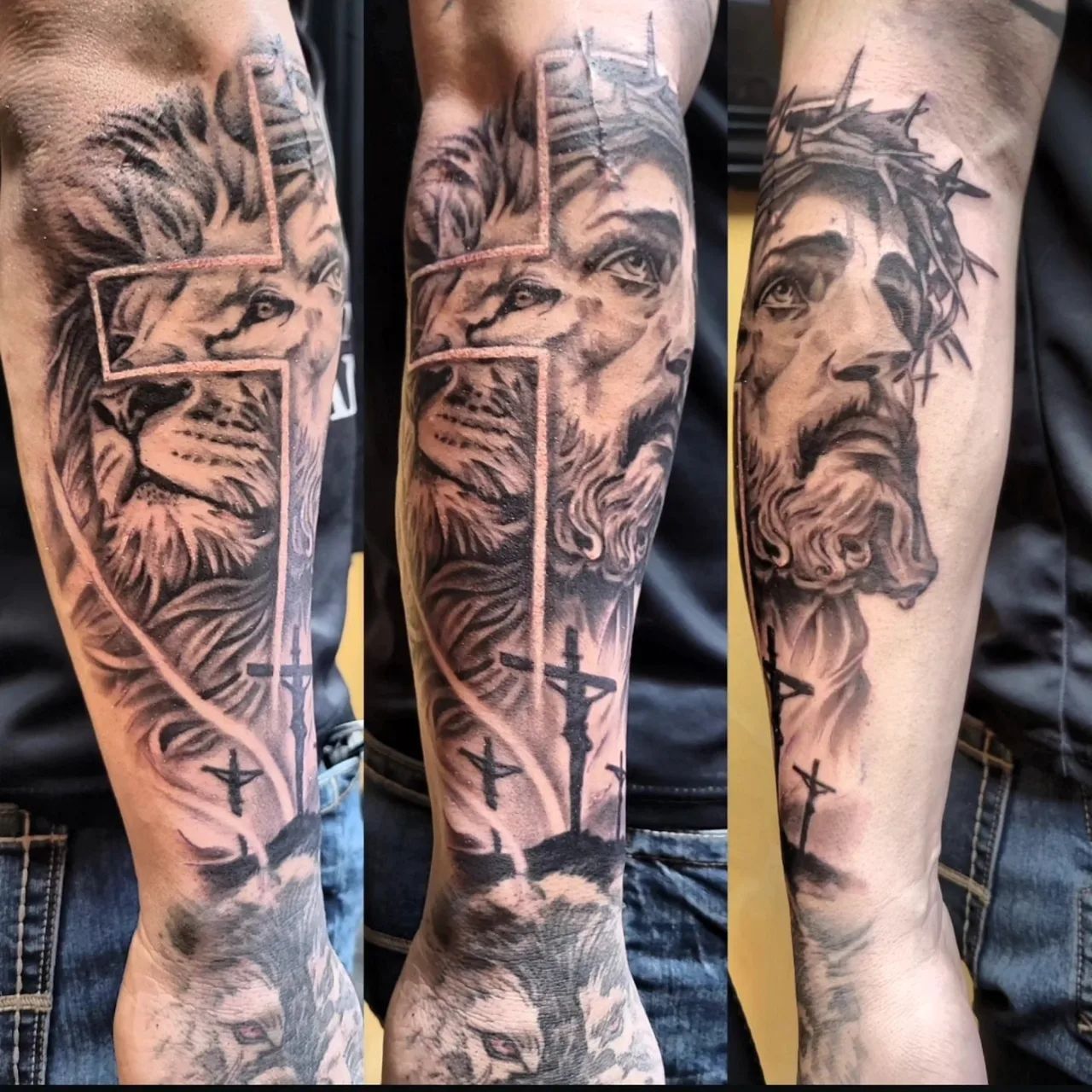 Tattoo by @jbancroft_tattoos — black_and_grey, realism