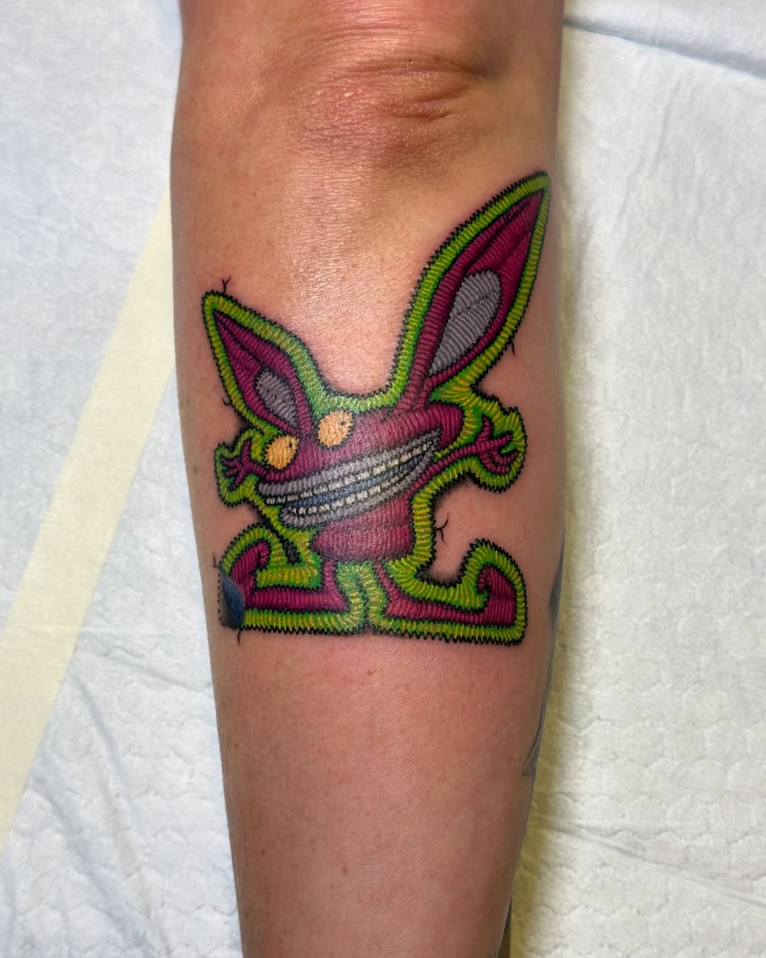 Tattoo by @vancummingstattoo — new_school