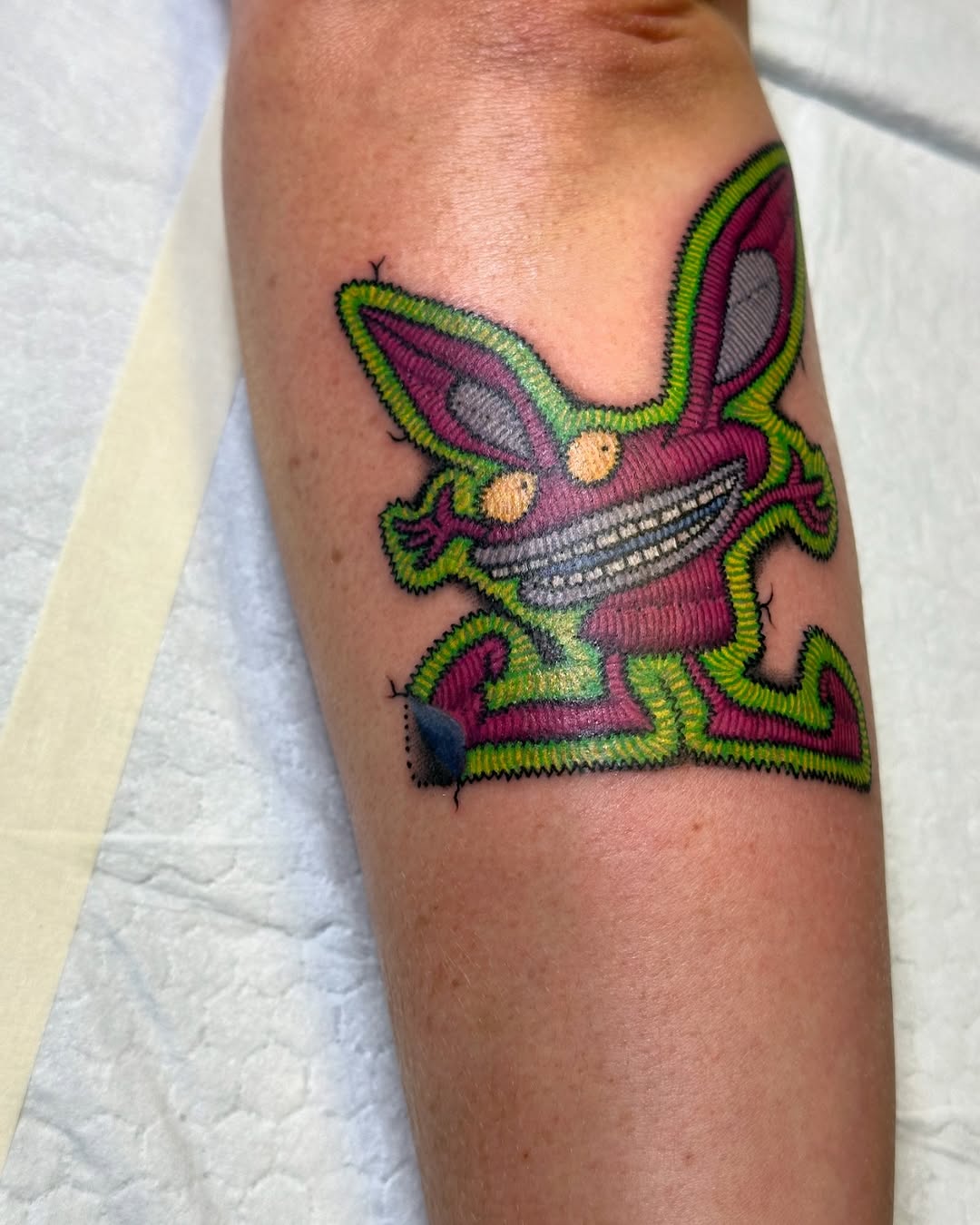 Tattoo by @vancummingstattoo — new_school