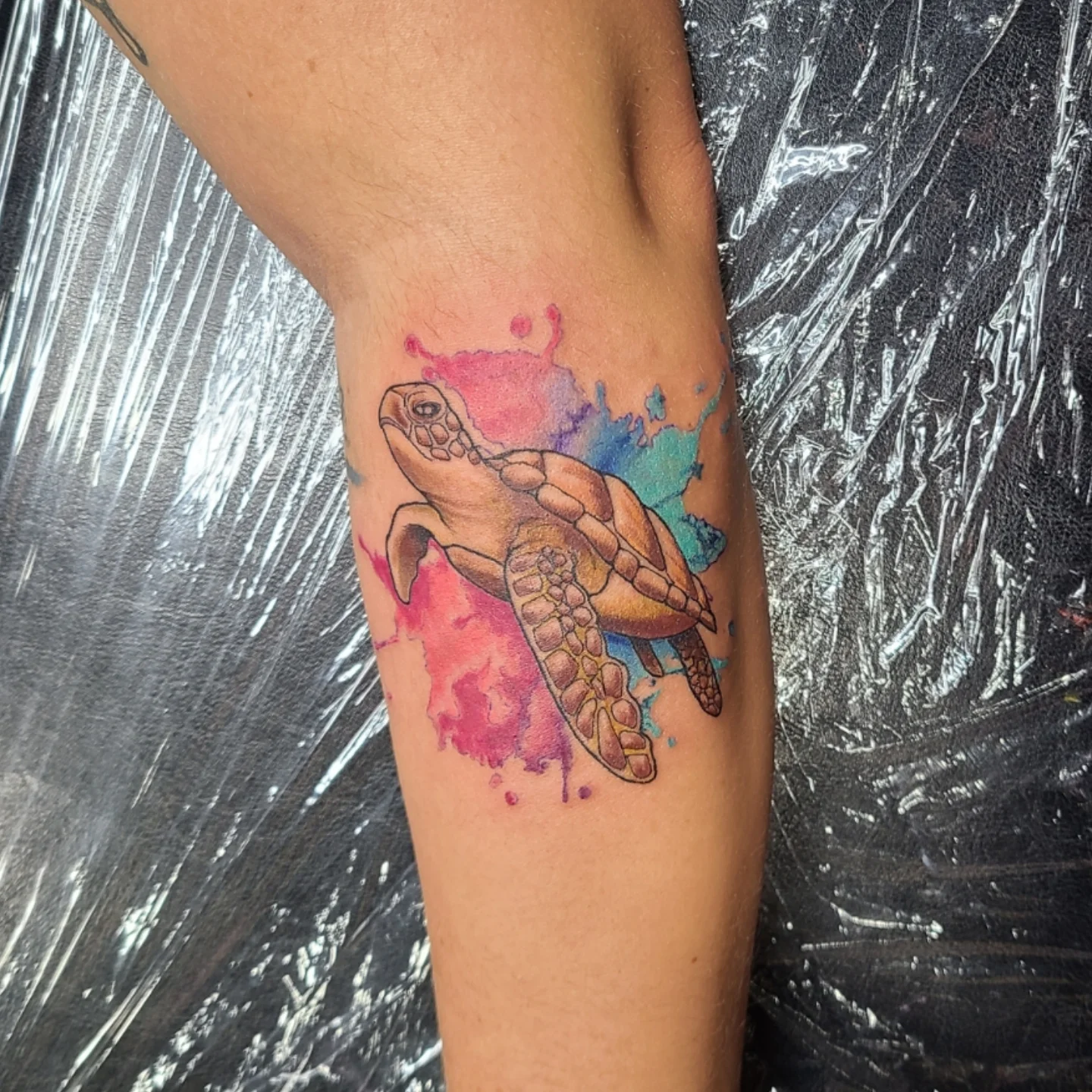 Tattoo by @shmorgue — watercolor