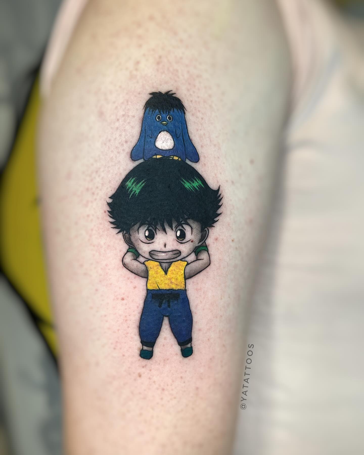 Tattoo by @yatattoos — anime