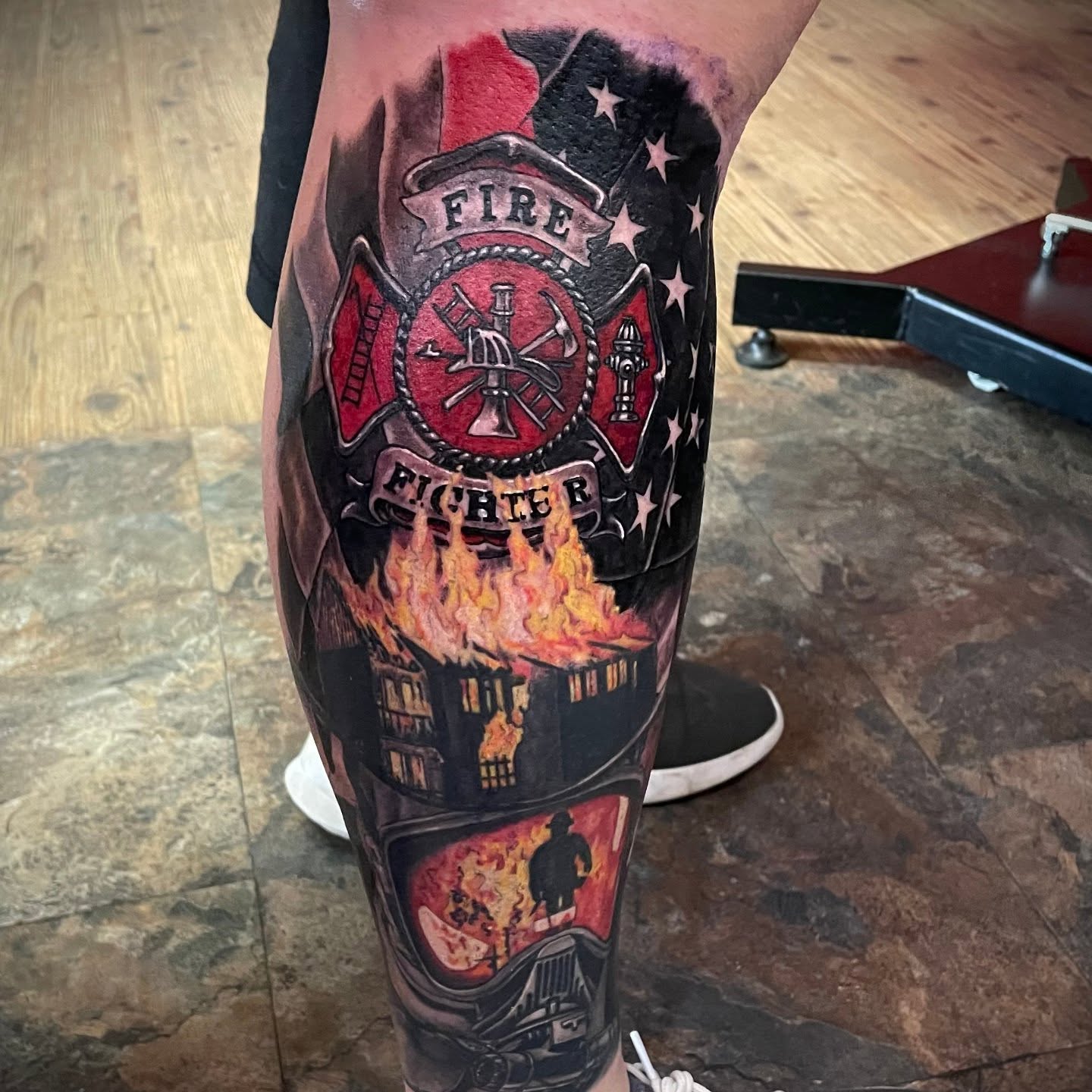 Tattoo by @aaronbeaudette — american_traditional, realism