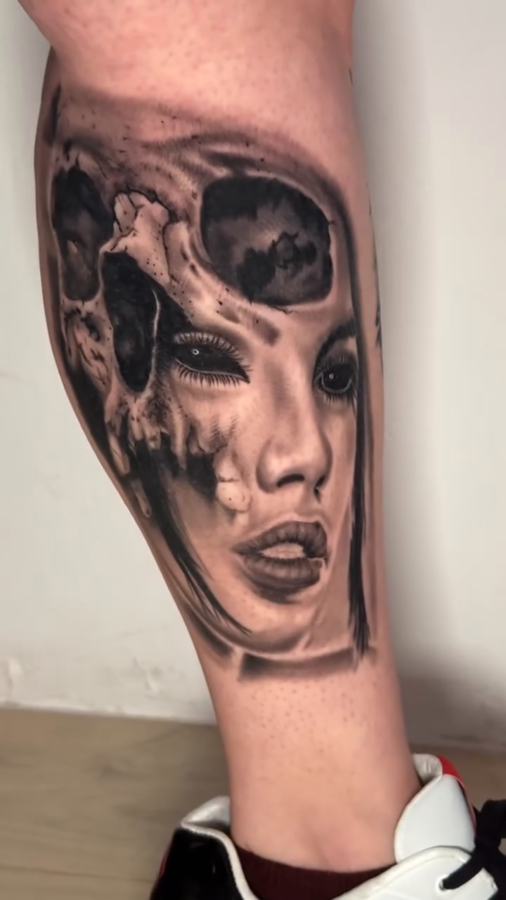 Tattoo by @kodi_tattoo β realism, dark_realism