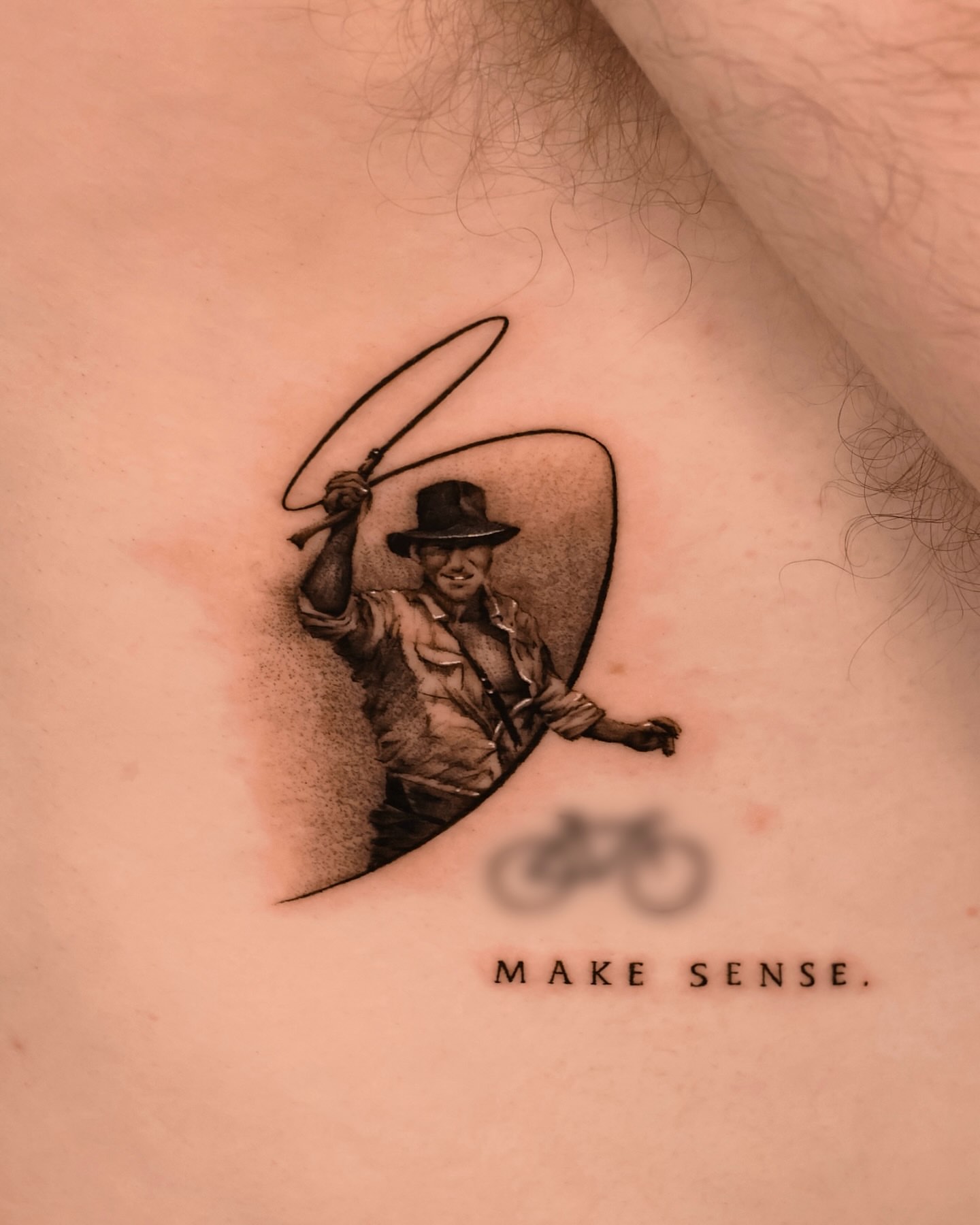 Tattoo by @ej.mireu_ink — dotwork, realism